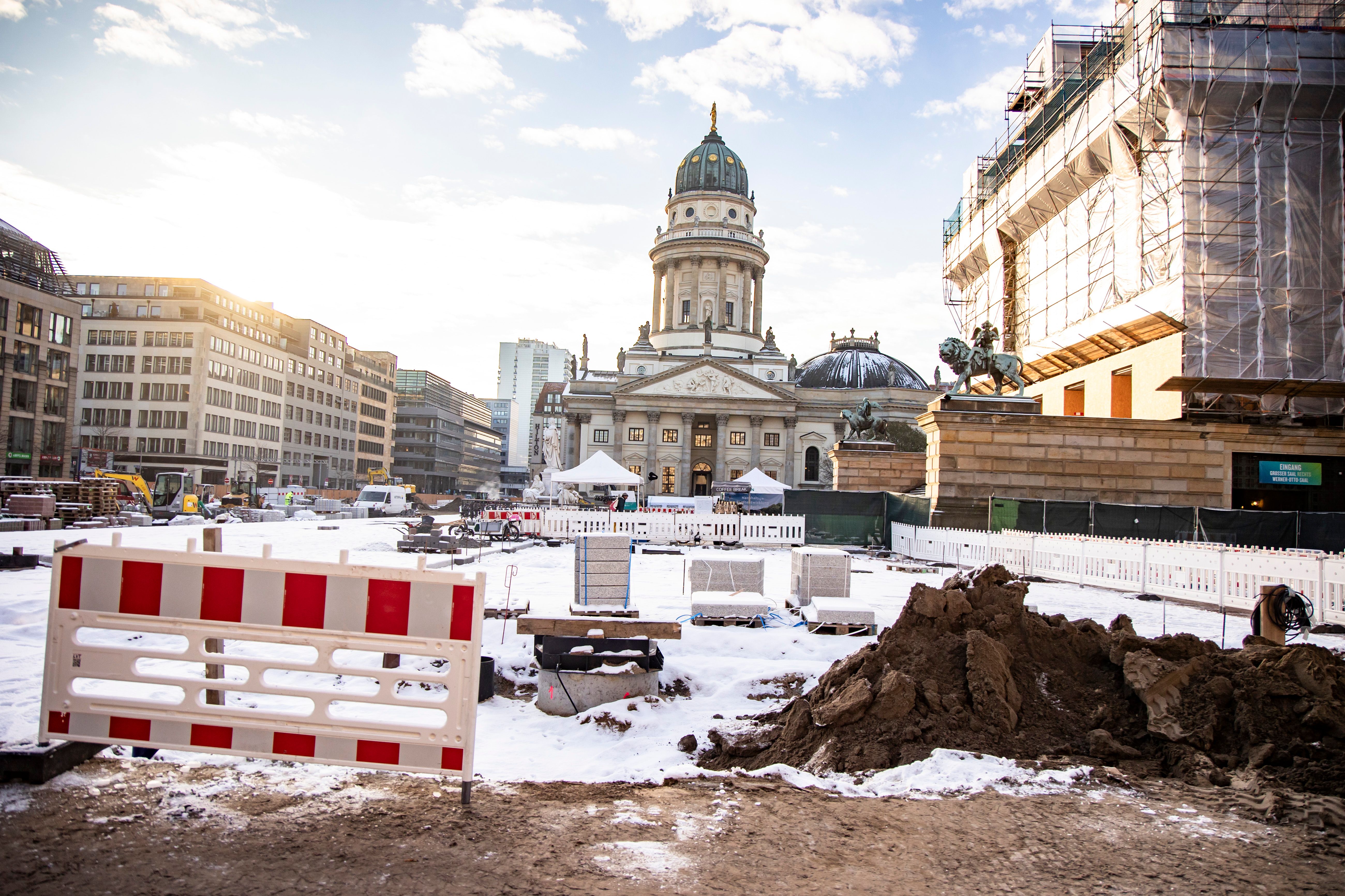 Gendarmenmarkt-Sanierung: „Dann denken die Leute doch: Warum ist das wieder so teuer geworden?“