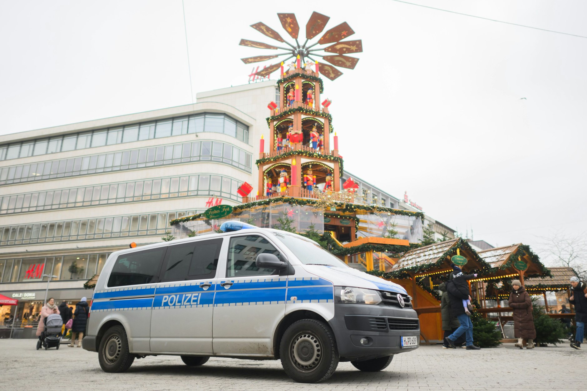 Mögliches Anschlagsziel: Ein Weihnachtsmarkt in Hannover.