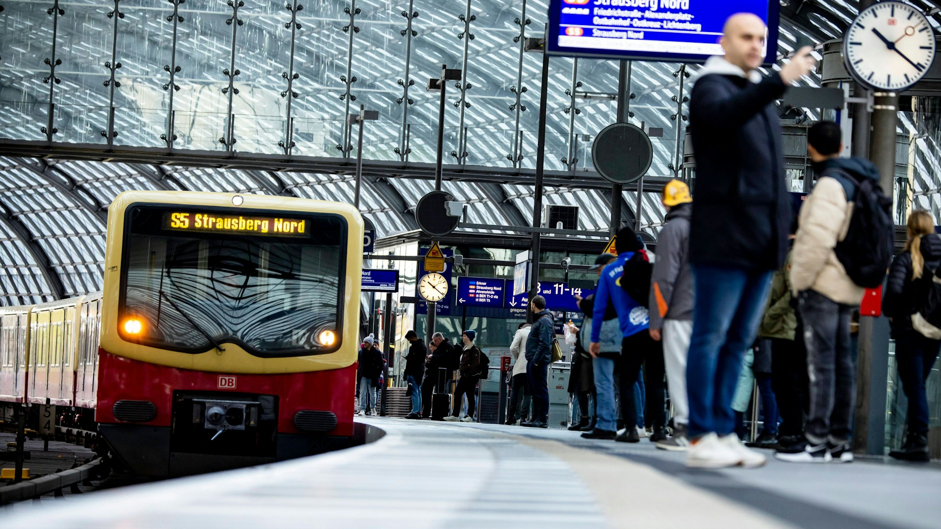 Die Linie S5 gehört zu denen, die nach dem Fahrplanwechsel verstärkt werden.