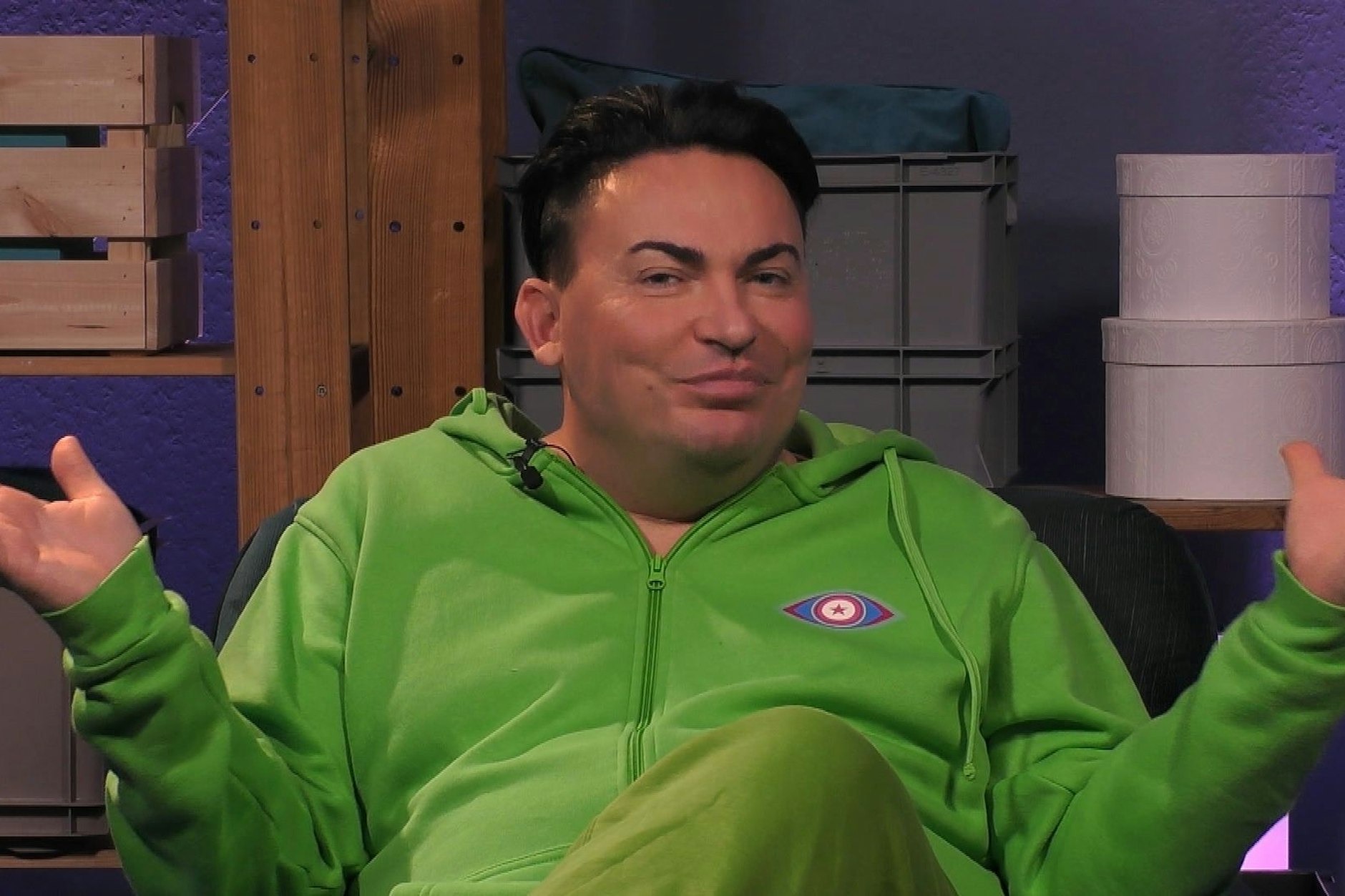 Matthias Mangiapane legt sich mit den anderen Kandidaten bei „Promi Big Brother“ an.