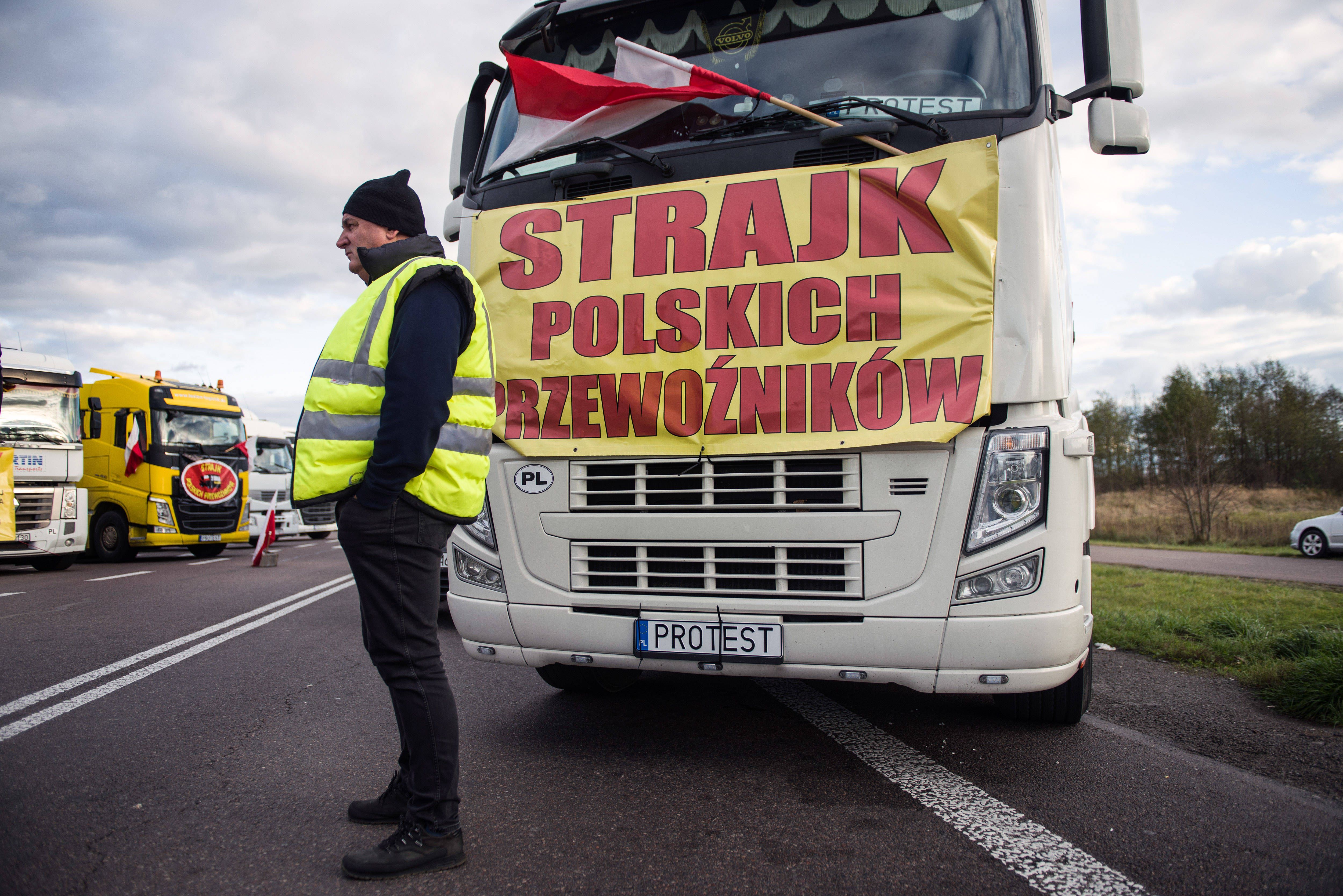 Lkw-Proteste an der Grenze: Die Beziehung zwischen Ukraine und Polen ist in Gefahr