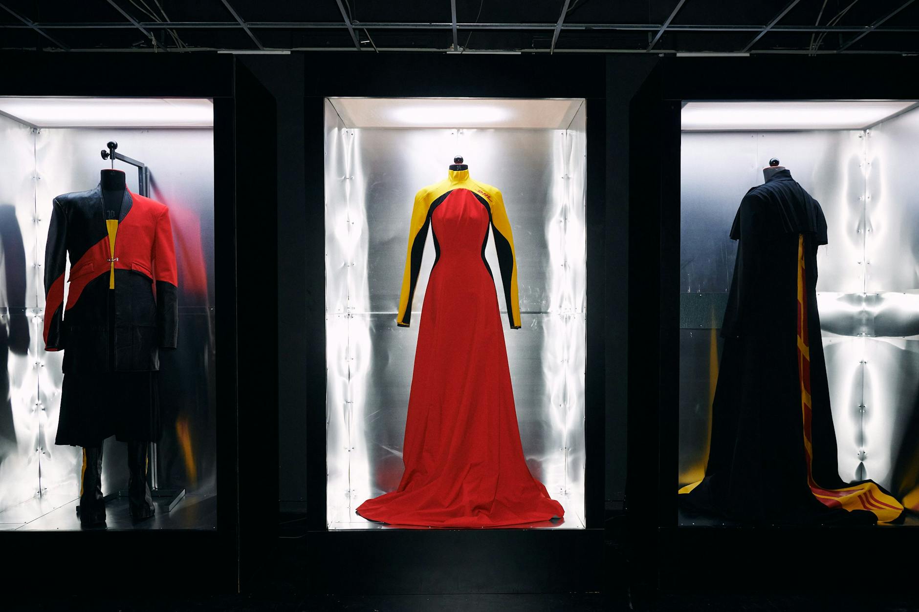 So schön kann Logistik sein: Blick in die Haderlump-Ausstellung am Alexanderplatz.