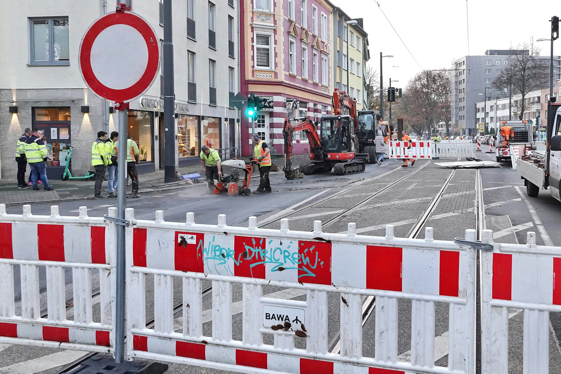 In Berlin gibt es ab Dienstag etliche neue Sperrungen.