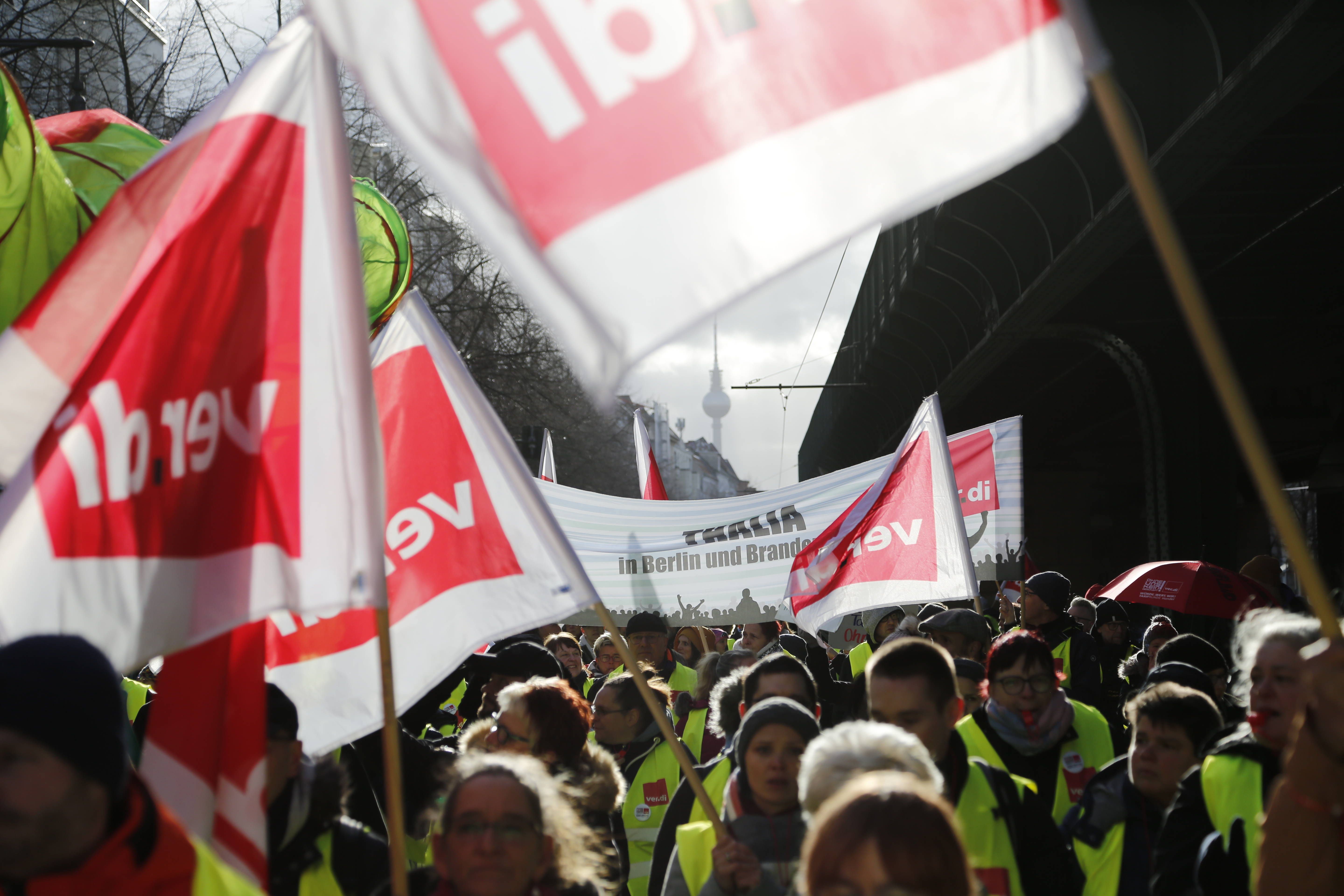 Berlin: Heute Streik An Schulen, Kitas Und Bei Der Polizei – Ausfall Droht