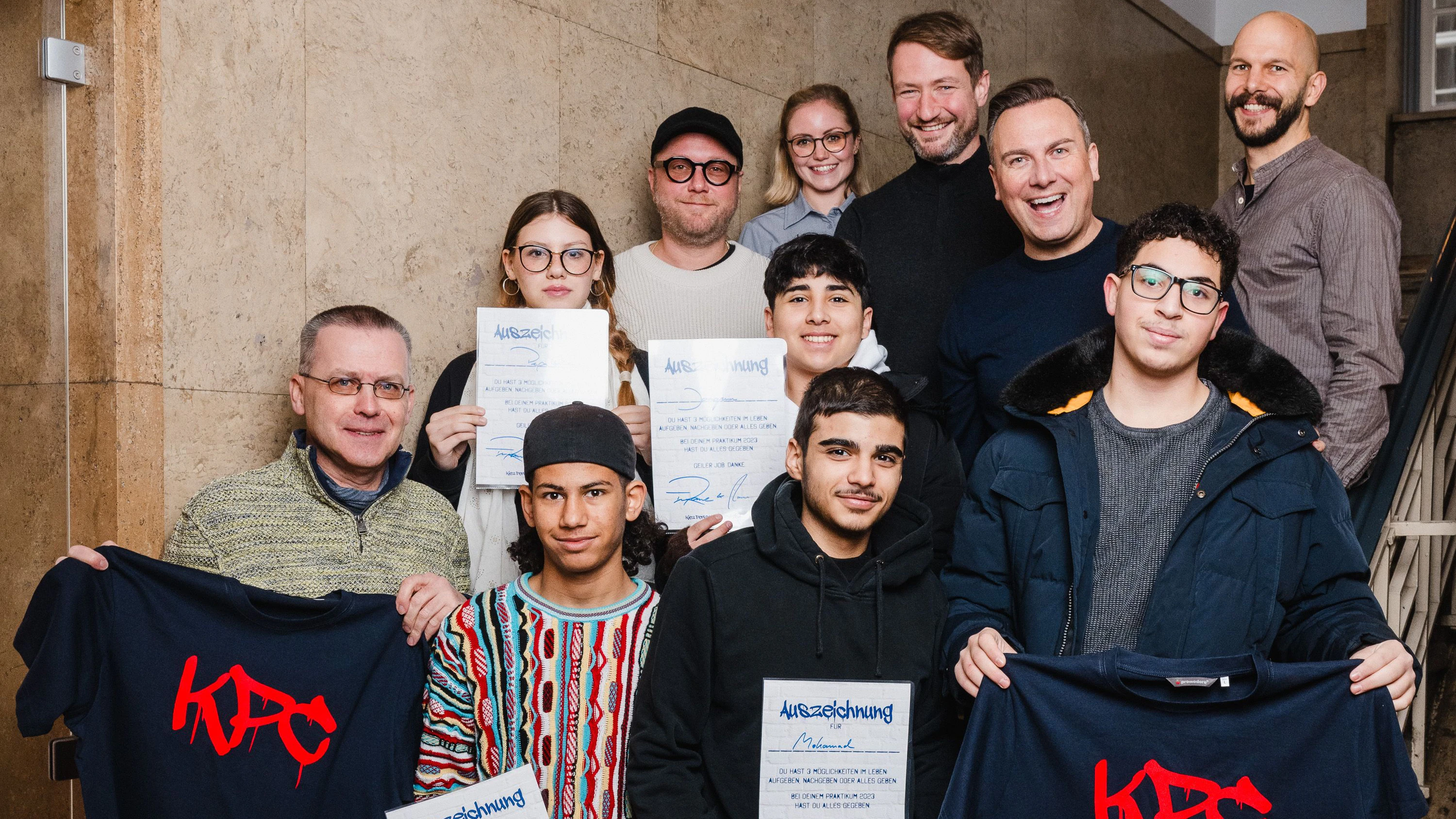 Schülerinnen und Schüler der Kreuzberger Albrecht-von-Graefe-Schule haben ein Praktikum in der Spitzengastronomie hinter sich.&nbsp;