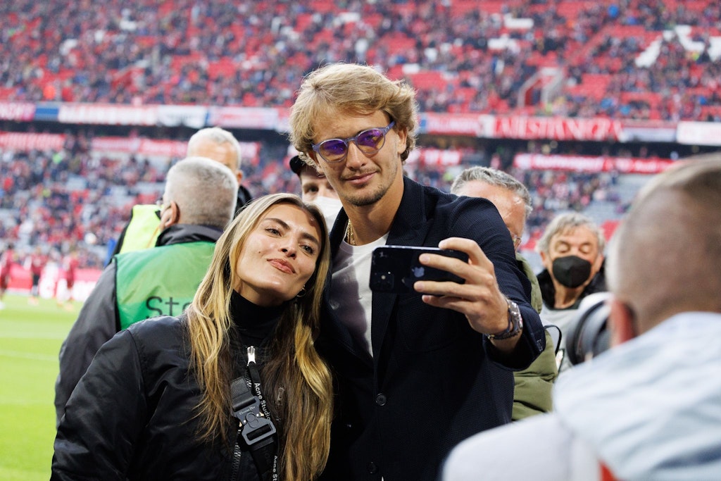 Wieder verliebt: Sophia Thomalla und Alexander Zverev turteln auf den ...