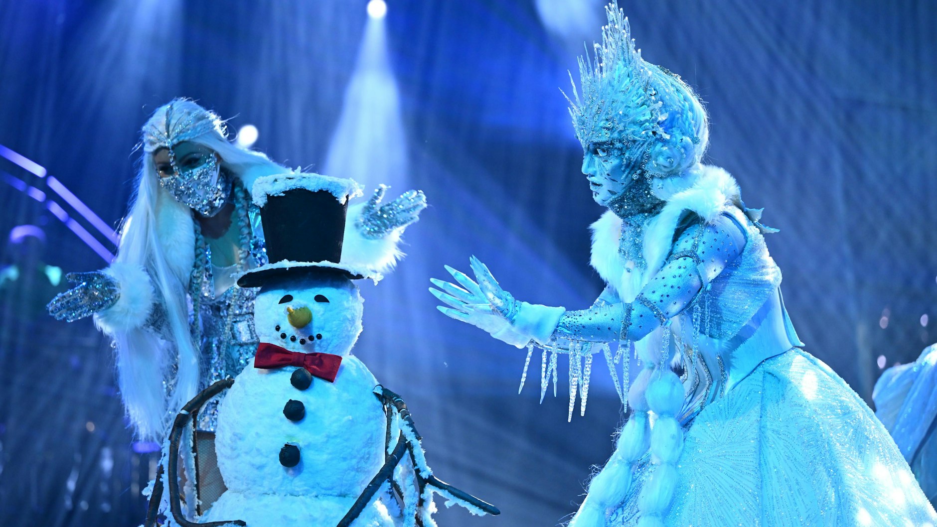 Die Eisprinzessin bei „Masked Singer“ überraschte die Zuschauer in den letzten Show smit ihrem tollen Gesang.