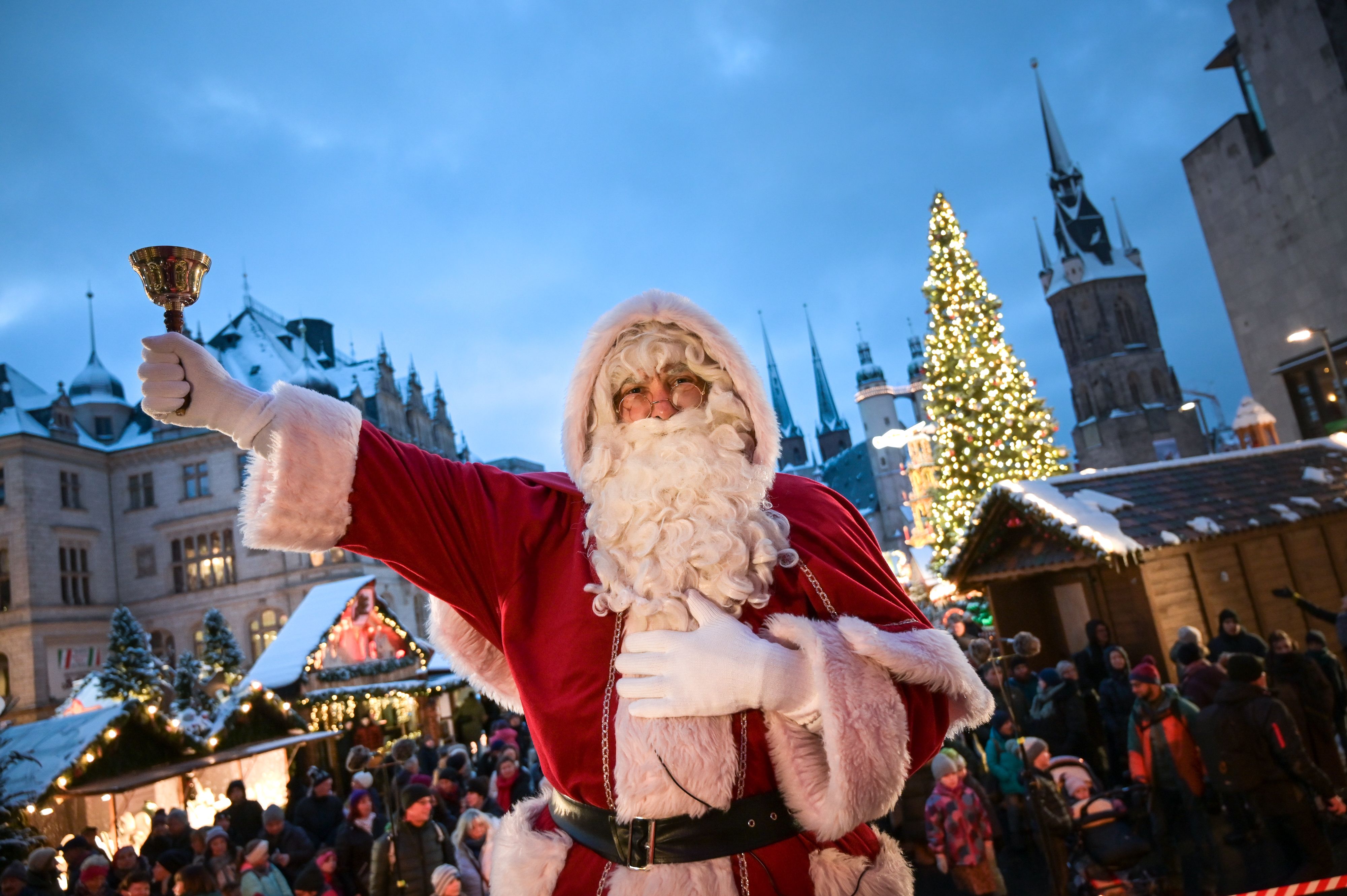 Cottbus: Pöbelnder Weihnachtsmann musste von Polizei gestoppt werden