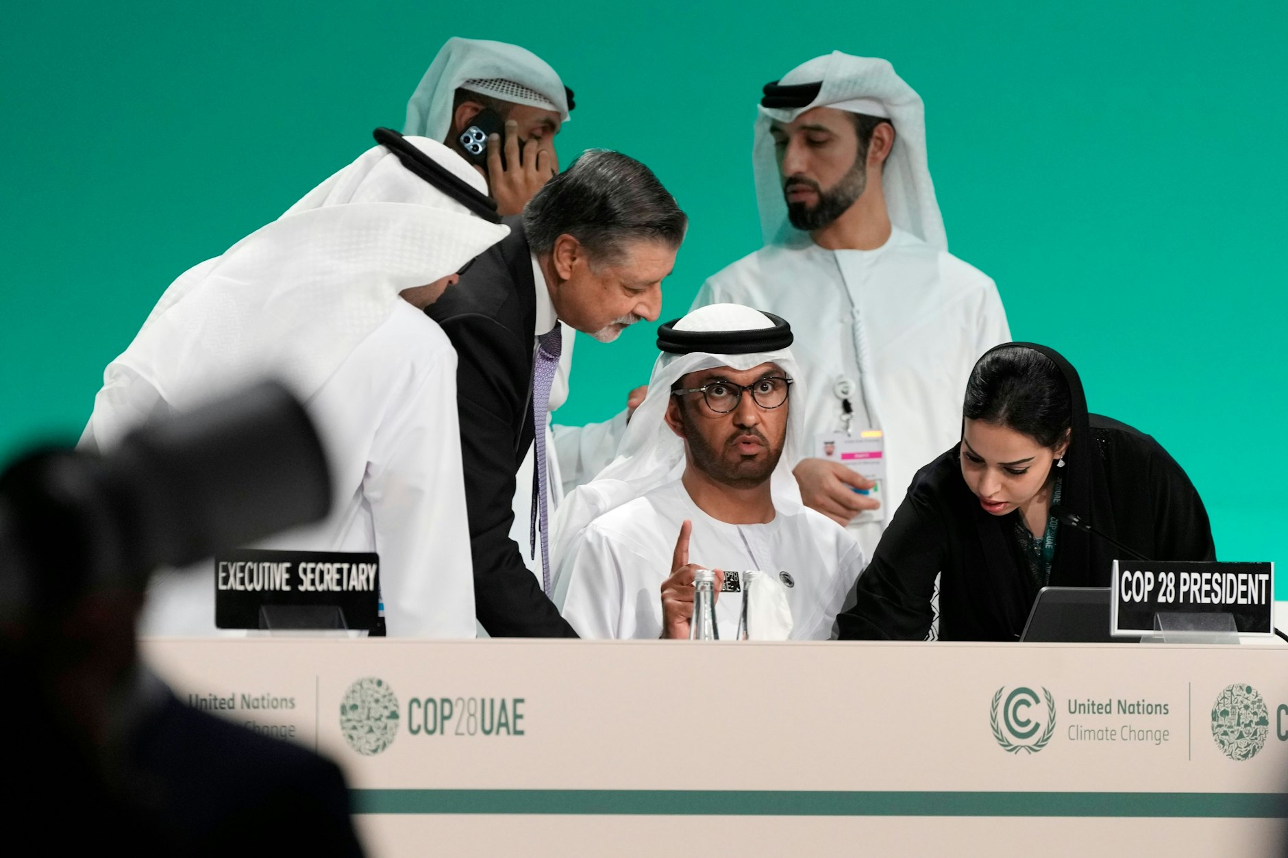 Präsident der Klimakonferenz: Sultan Al-Jaber, Minister für Industrie und Fortschrittstechnologien der Vereinigten Arabischen Emirate