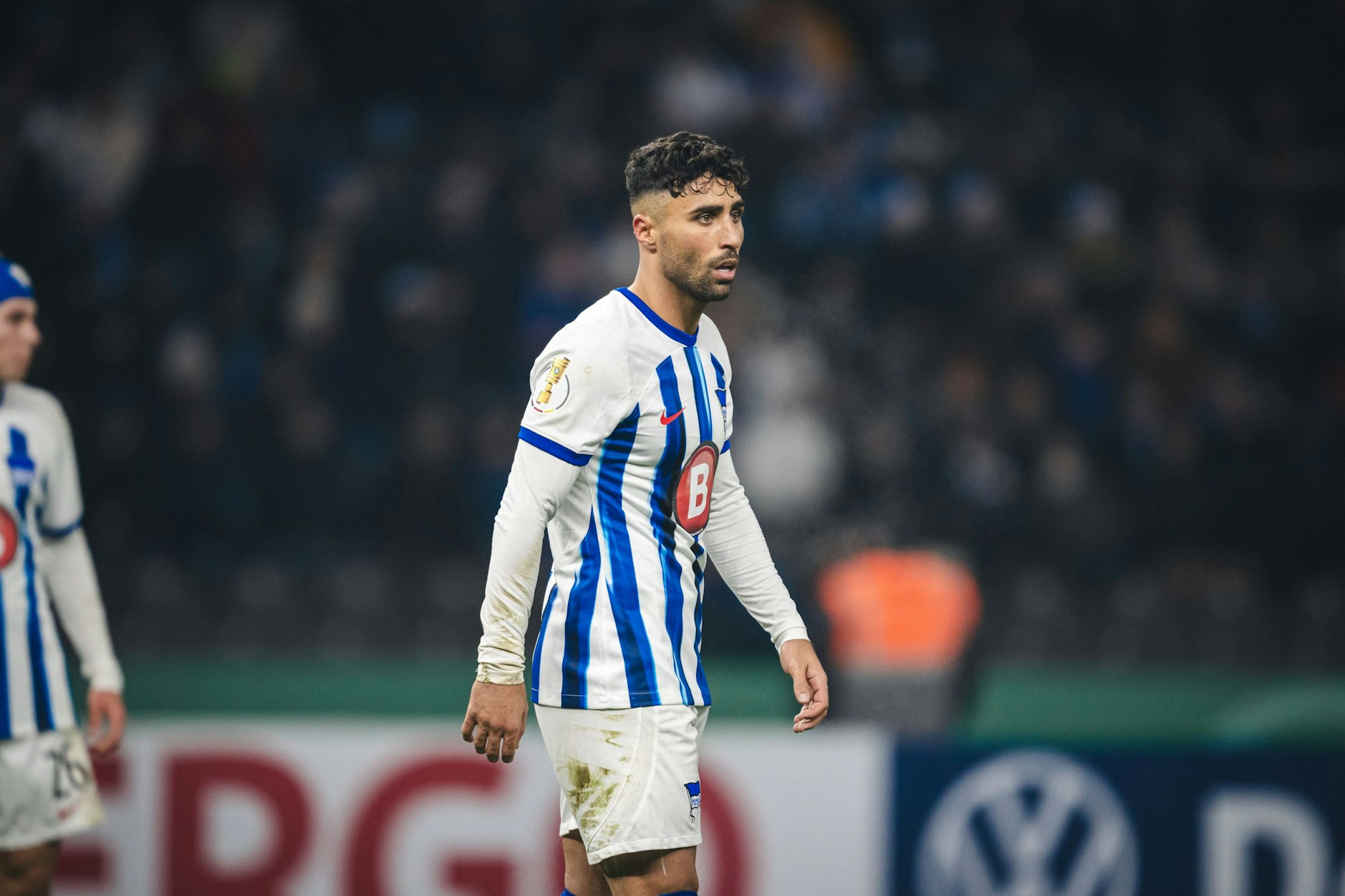 Herthas Internet-Star Nader El Jindaoui war ab der 80. Minute als Joker beim Pokal-Wunder gegen den HSV dabei. Doch er eine große Zukunft hat er nicht bei den Profis.