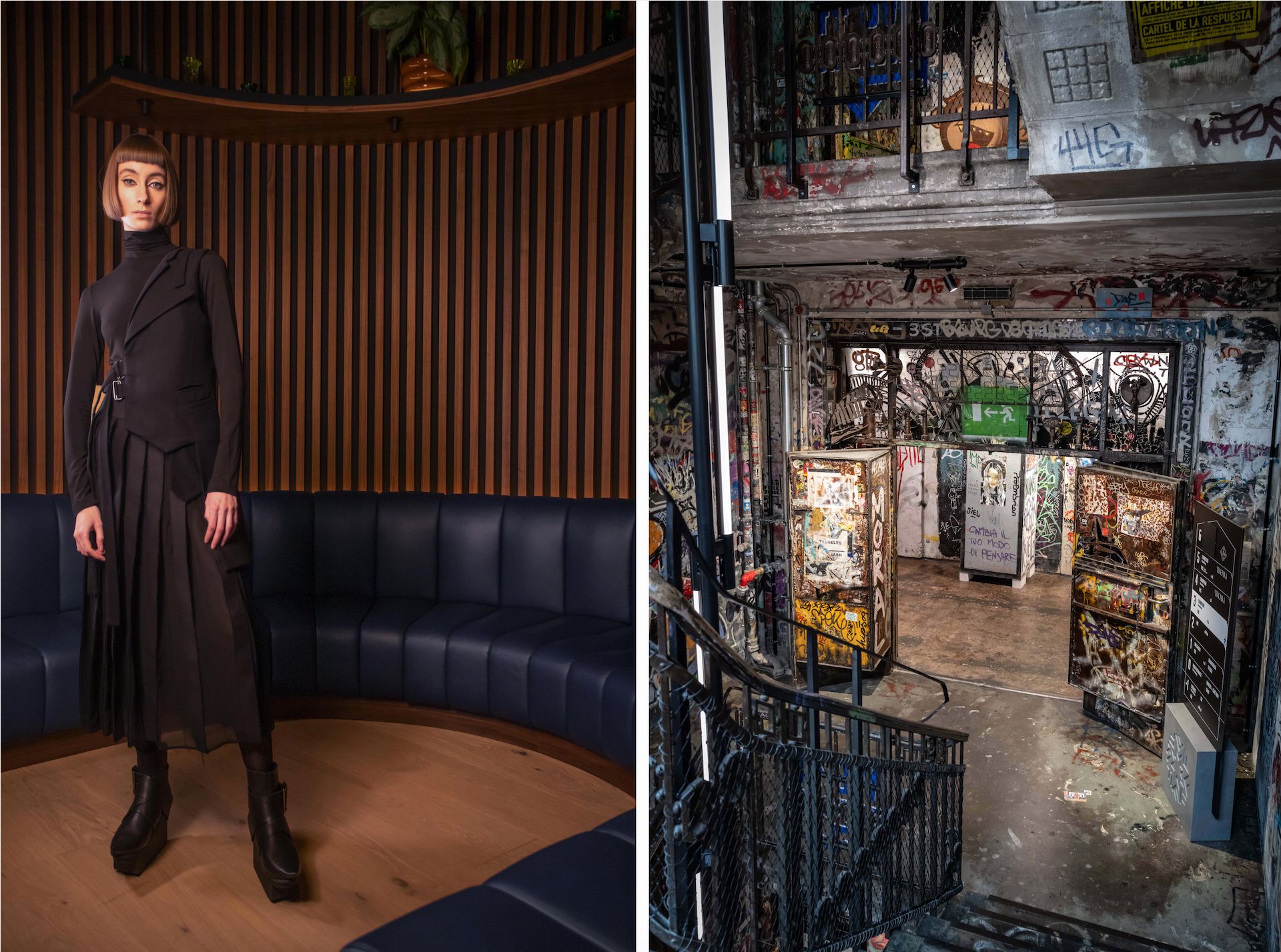 Schicker Service im Verōnika: In diesem Berliner Restaurant trägt das Personal Designermode