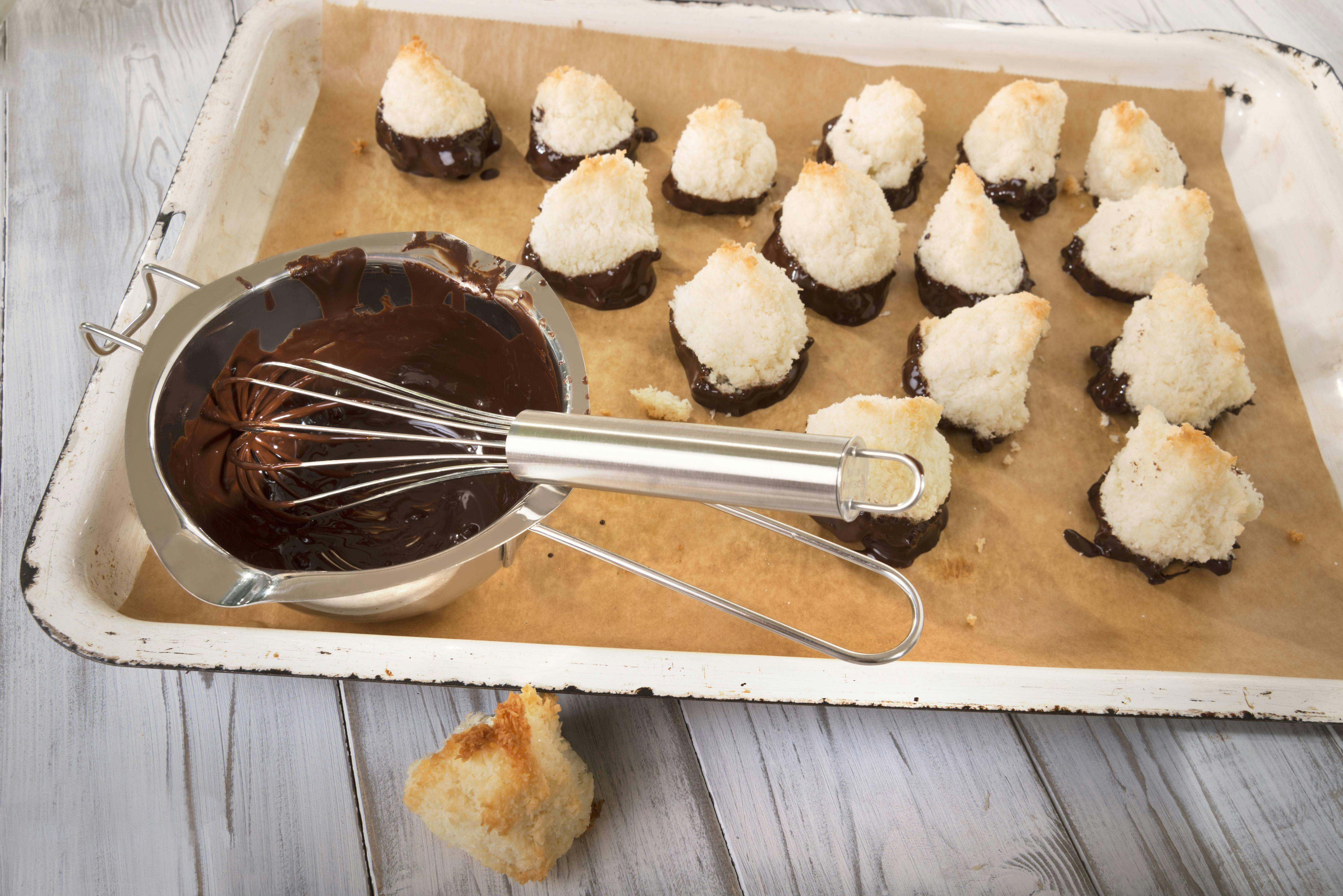 Geniales Rezept für Kokosmakronen mit zwei Zutaten: Die einfachsten ...