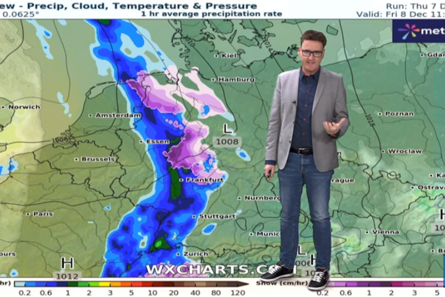 Das Wetter werde brisant, es drohe Eisregen, betont Wetter-Experte Dominik Jung.