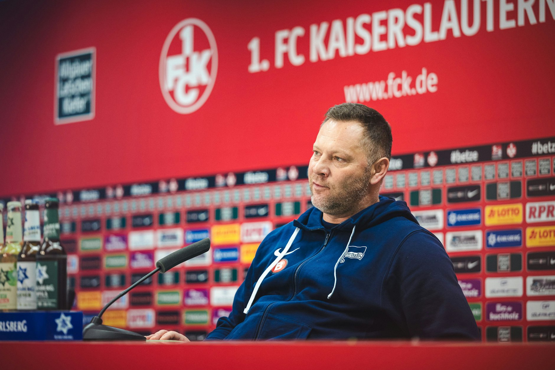 Herthas Trainer Pal Dardai nach dem Sieg in Kaiserslautern: „Alle Wechsel waren mit den Spielern vorher abgesprochen.“