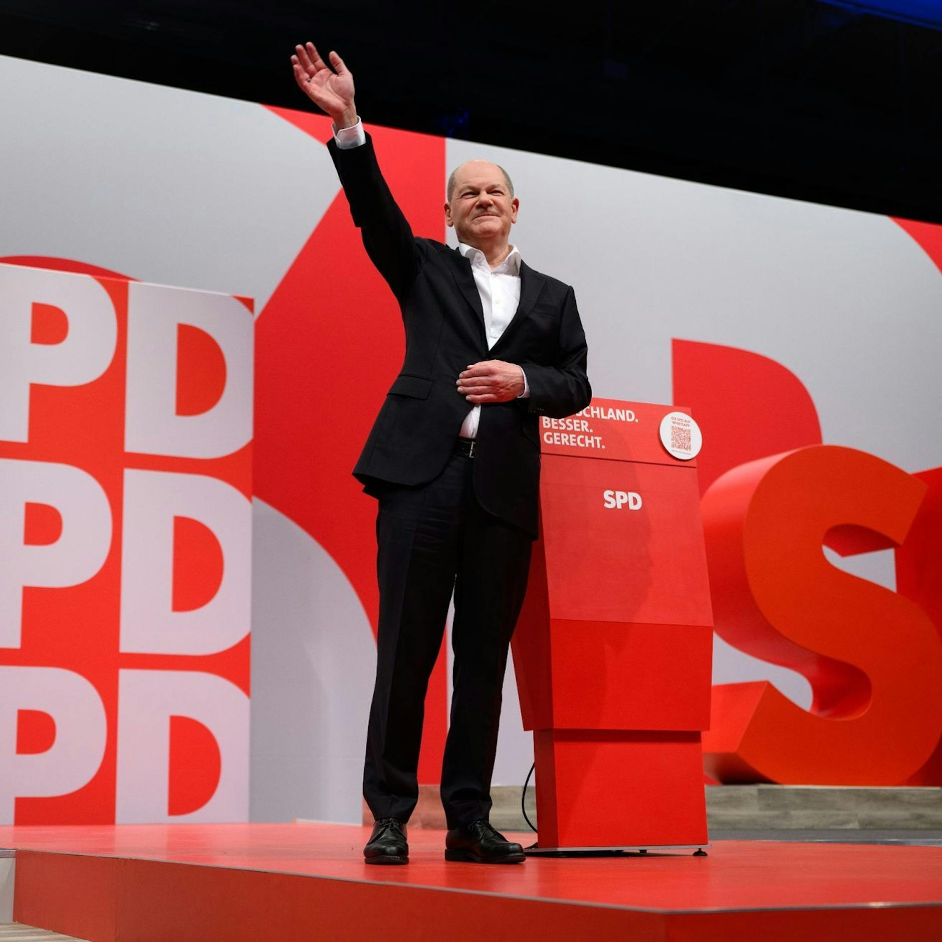 Image - Die SPD stärkt ihrem Kanzler den Rücken