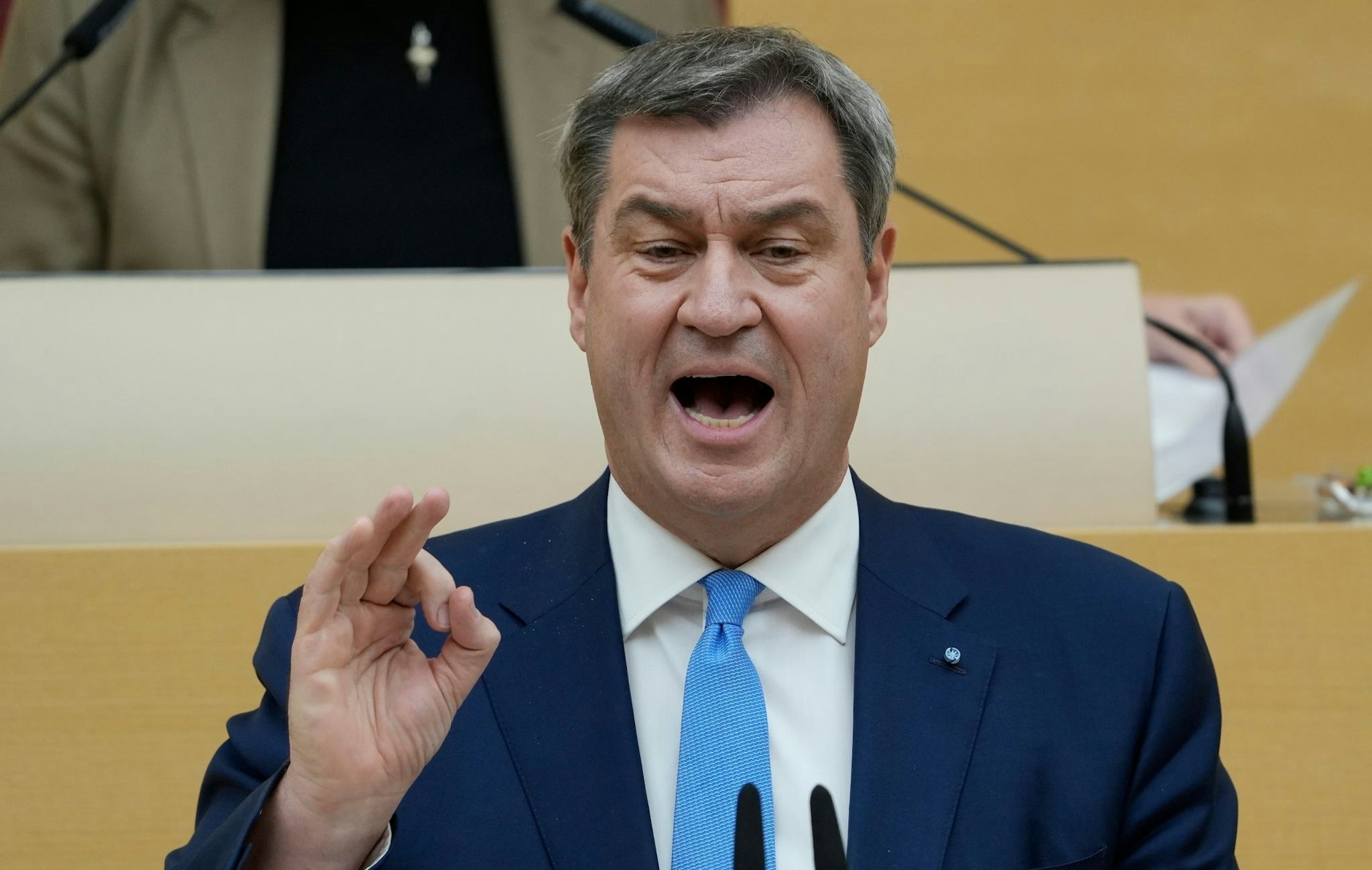 «Der Rückfall in Kohle ist eine Klimasünde bis zum Ende des Jahrzehnts. Ich kann da nur dringend davon abraten»: Markus Söder.  