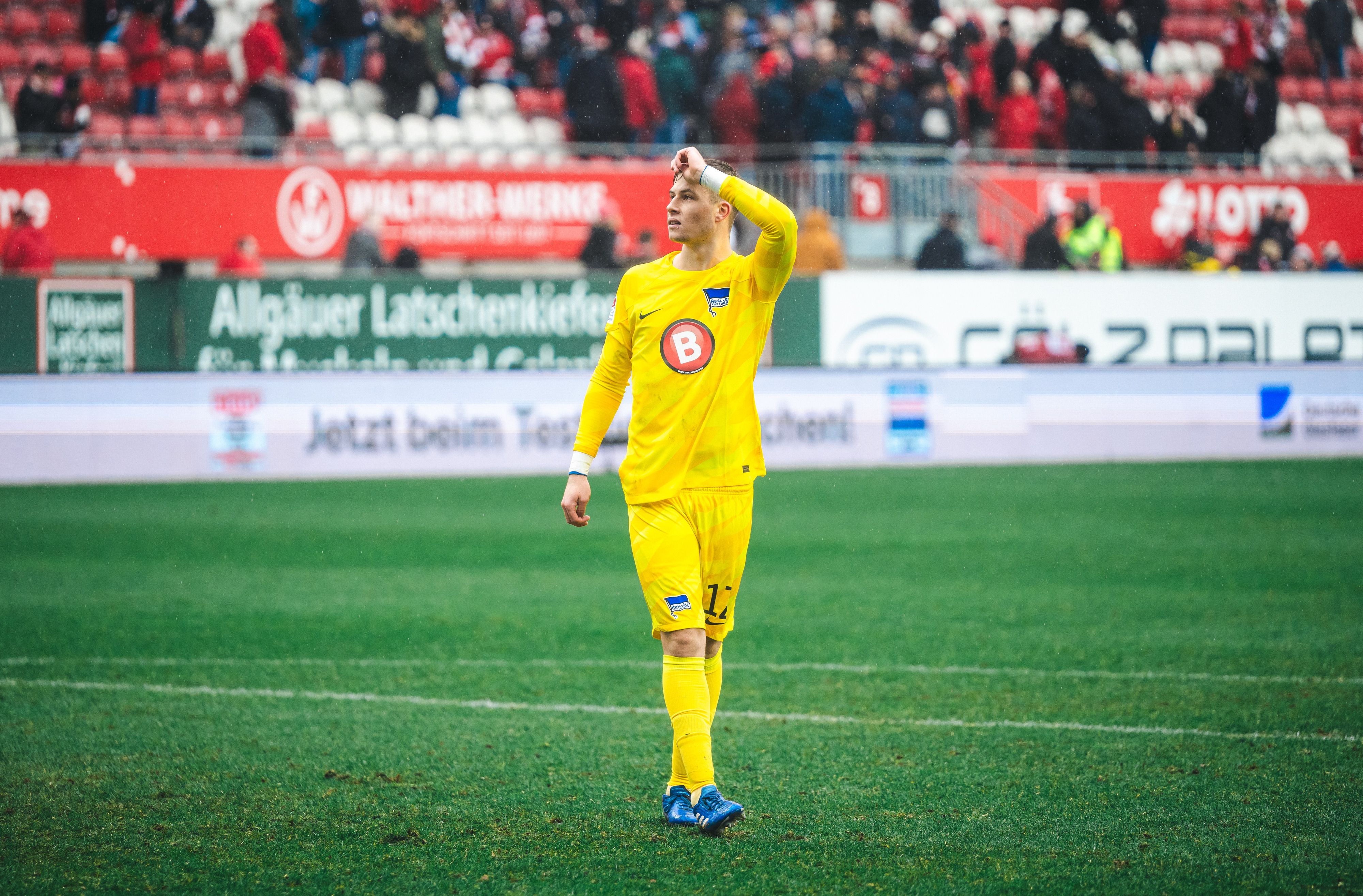 Pokalsieg? Nein! Für Hertha-Torwart Tjark Ernst war FCK-Spiel emotionaler