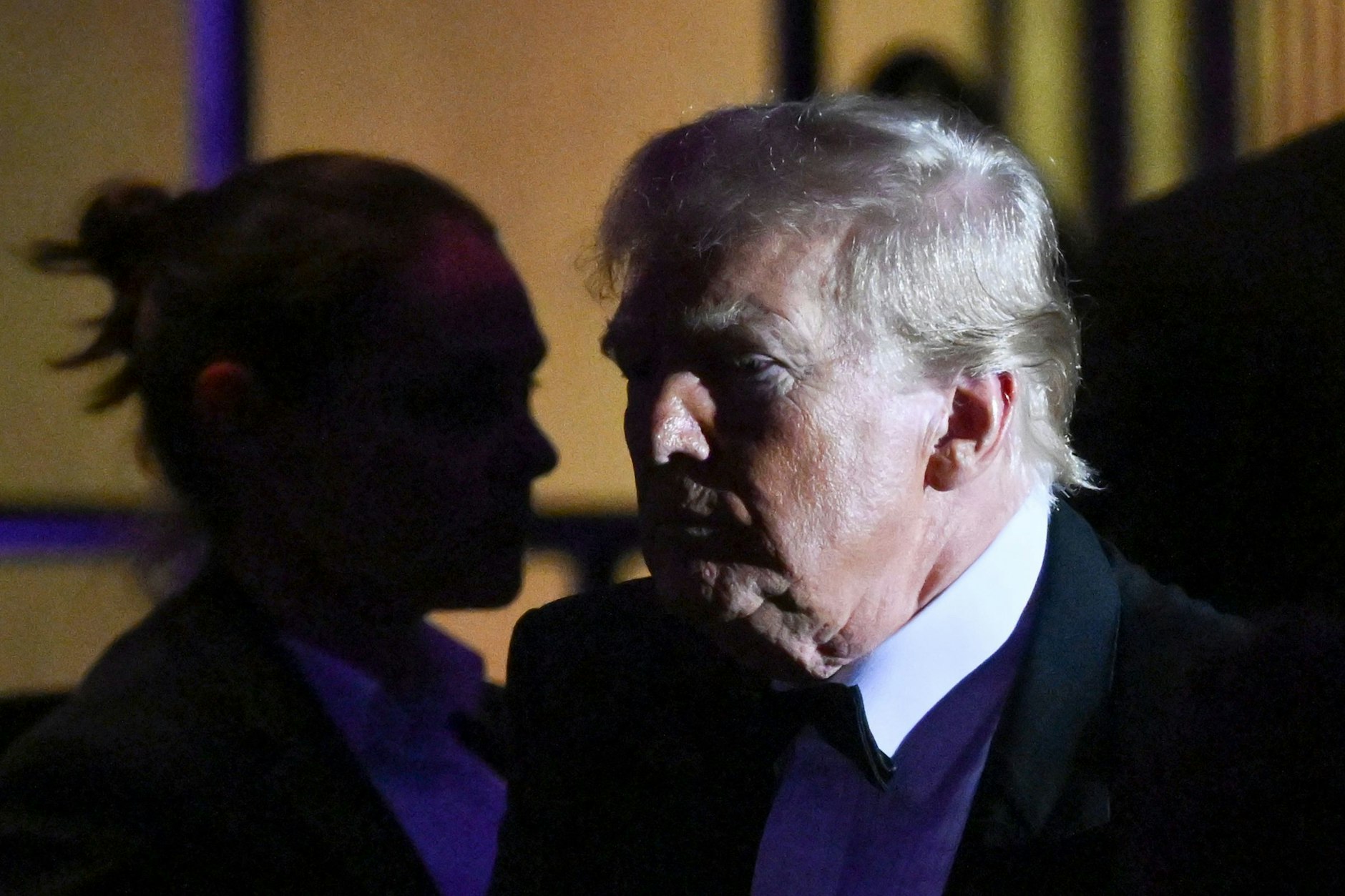 Der Schattenmann: Donald Trump will wieder US-Präsident werden.