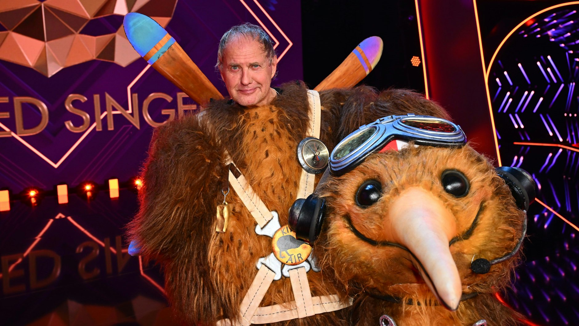 Uwe Ochsenknecht steckte bei „Masked Singer“ im Kiwi.