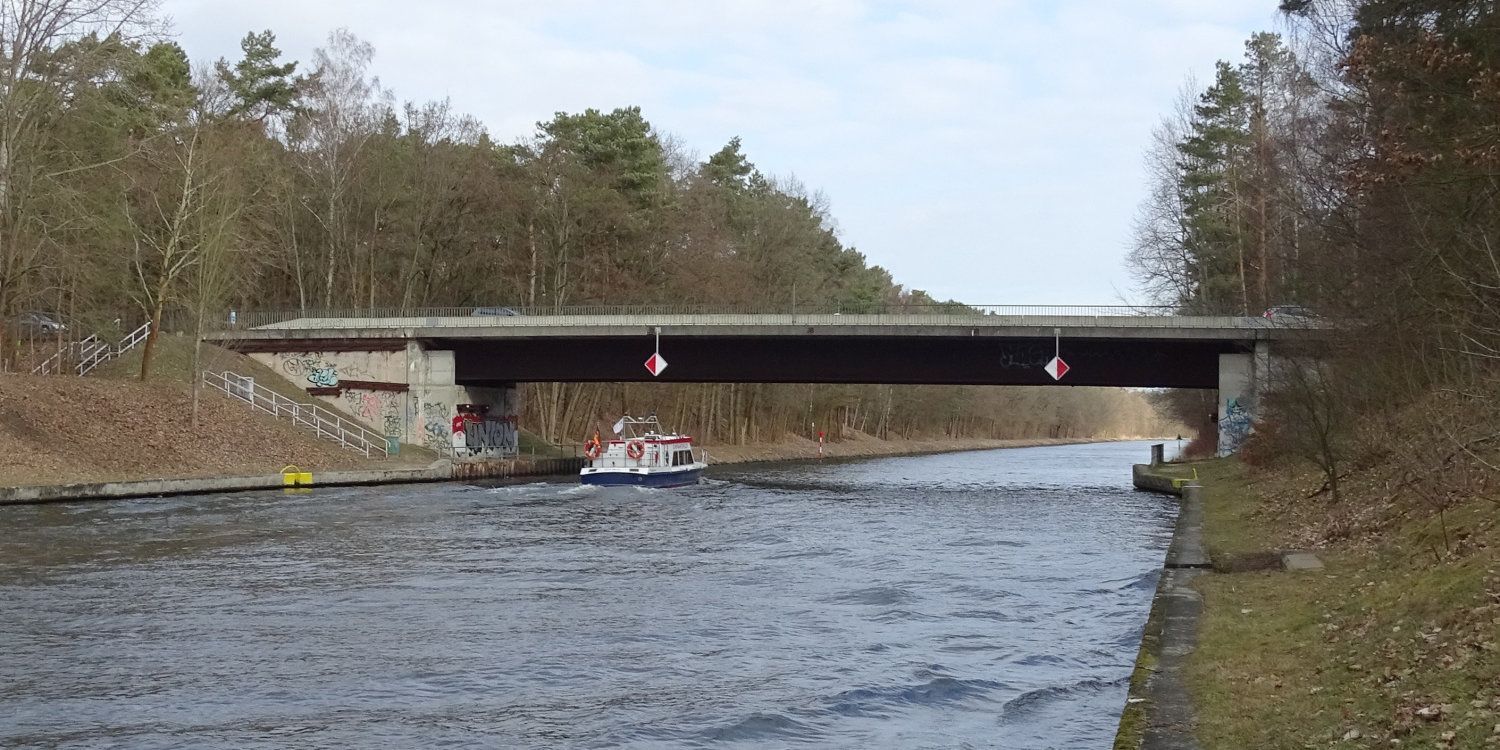 Die Neue Fahlenbergbrücke in Köpenick wird jetzt zusammengesetzt!