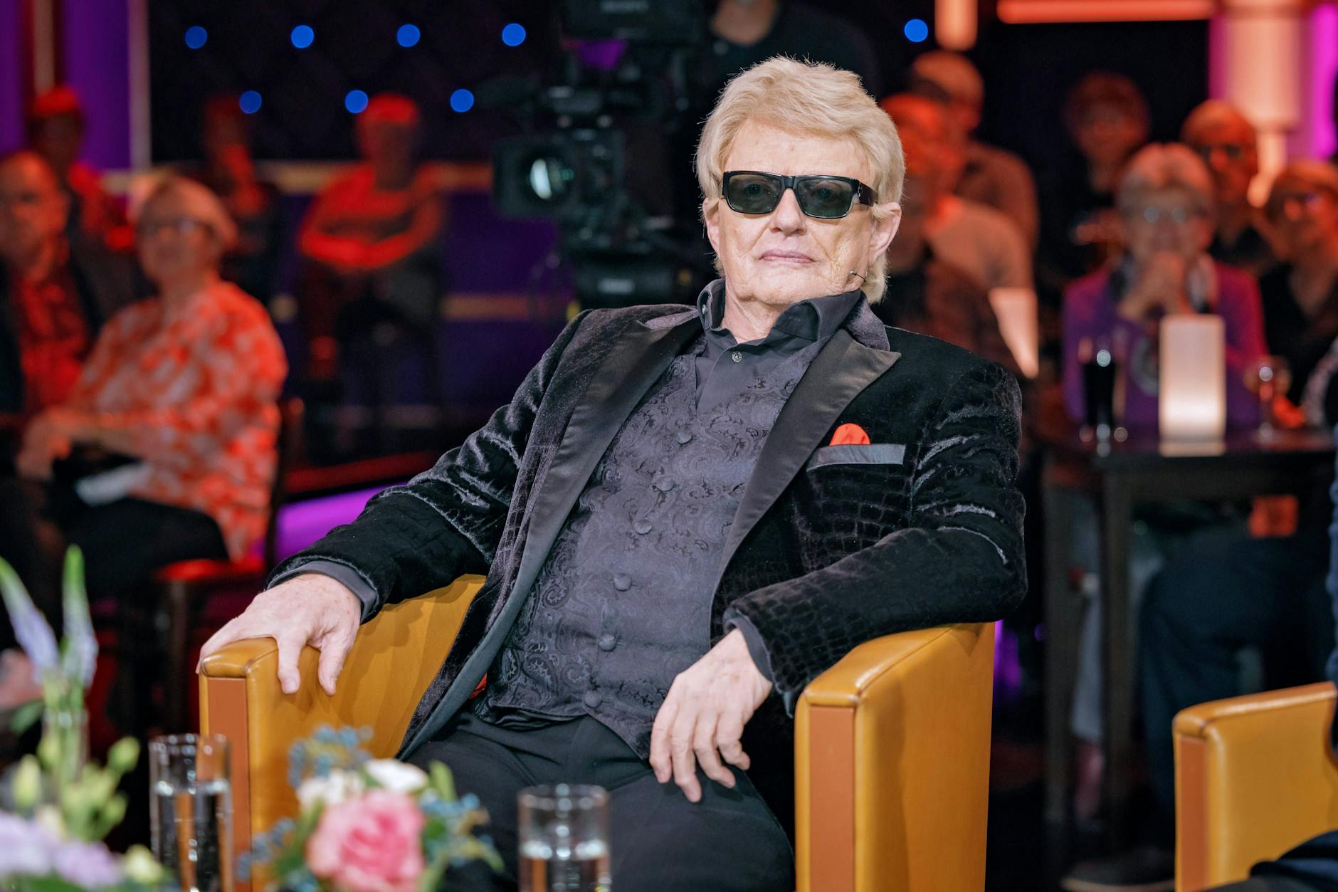 Heino bei seinem Auftritt in der „Riverboat“-Talkshow im November