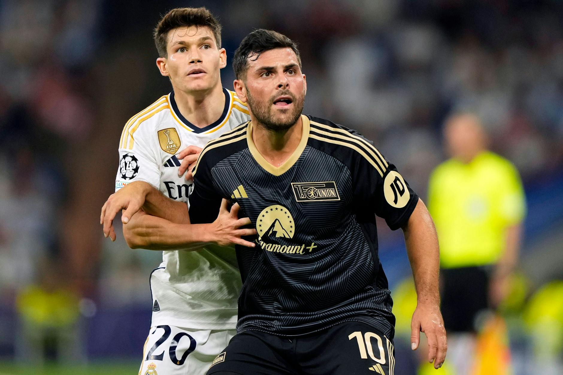 Kevin Volland blieb im Hinspiel in Madrid blass: Im Rückspiel gegen Real kommt es auf den Stürmer des 1. FC Union besonders an. 