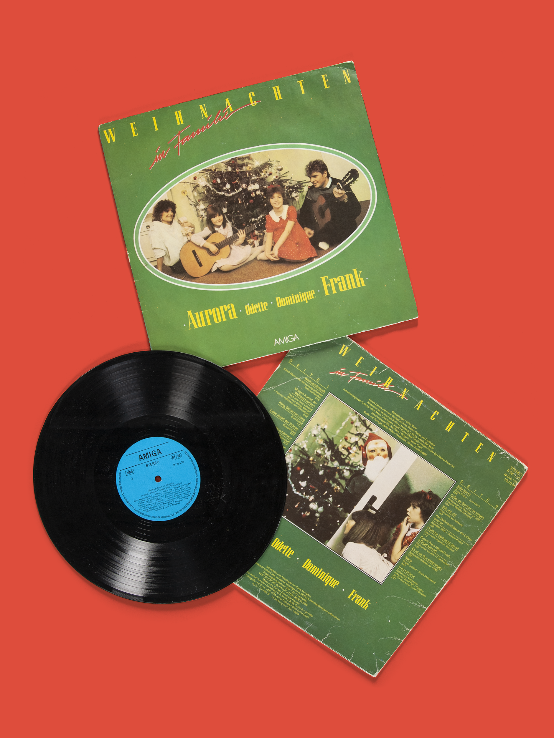 LP Weihnachten in Familie. Die meistverkaufte Schallplatte der DDR. Haben Sie auch noch eine?&nbsp;