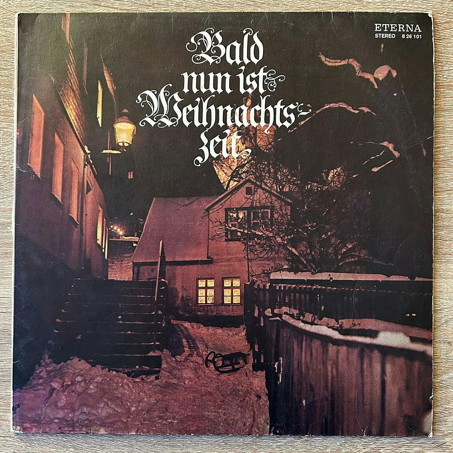 Das Cover der berühmten DDR-Schallplatte „Bald nun ist Weihnachtszeit“.