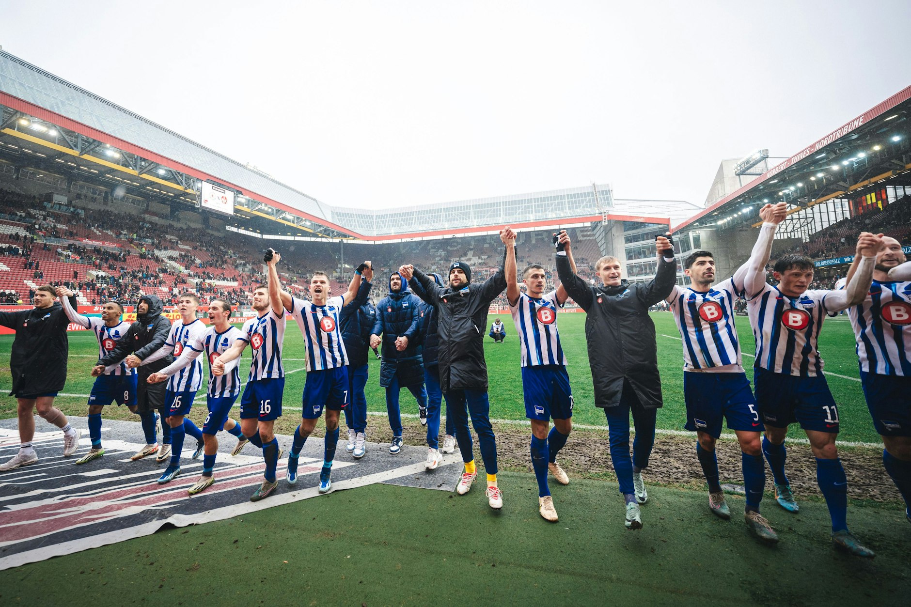 Hertha BSC hat vergangene Woche dreimal Grund zum Jubeln. 5:1 gegen Elversberg, 8:6-Pokalkrimi gegen den HSV und zum Abschluss noch ein 2:1 beim 1. FC Kaiserslautern.