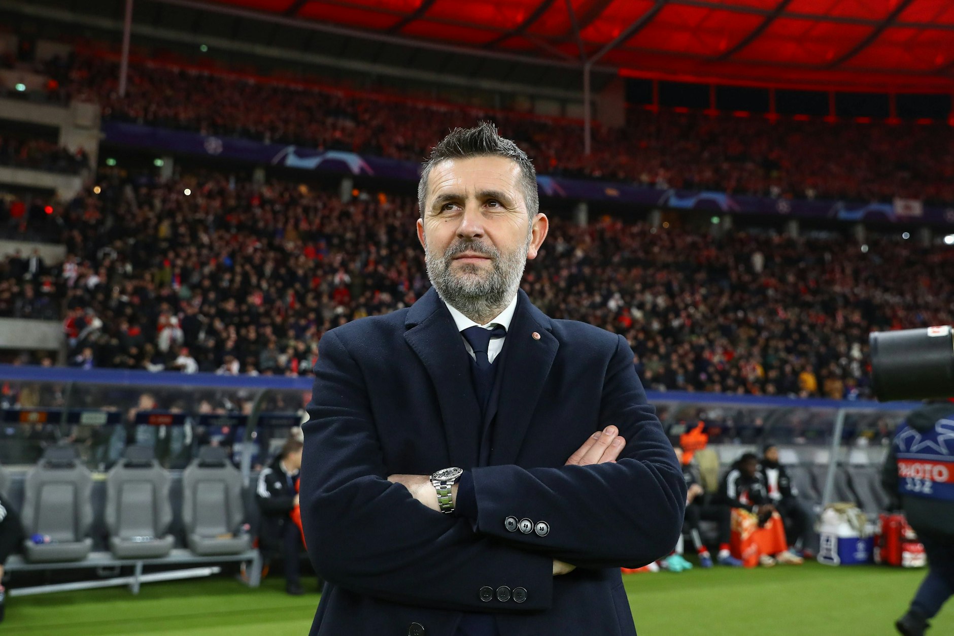 Cheftrainer Nenad Bjelica (52) ist trotz des Ausscheidens aus der Champions League guter Dinge, in Zukunft mit dem 1. FC Union erfolgreich zu sein. 