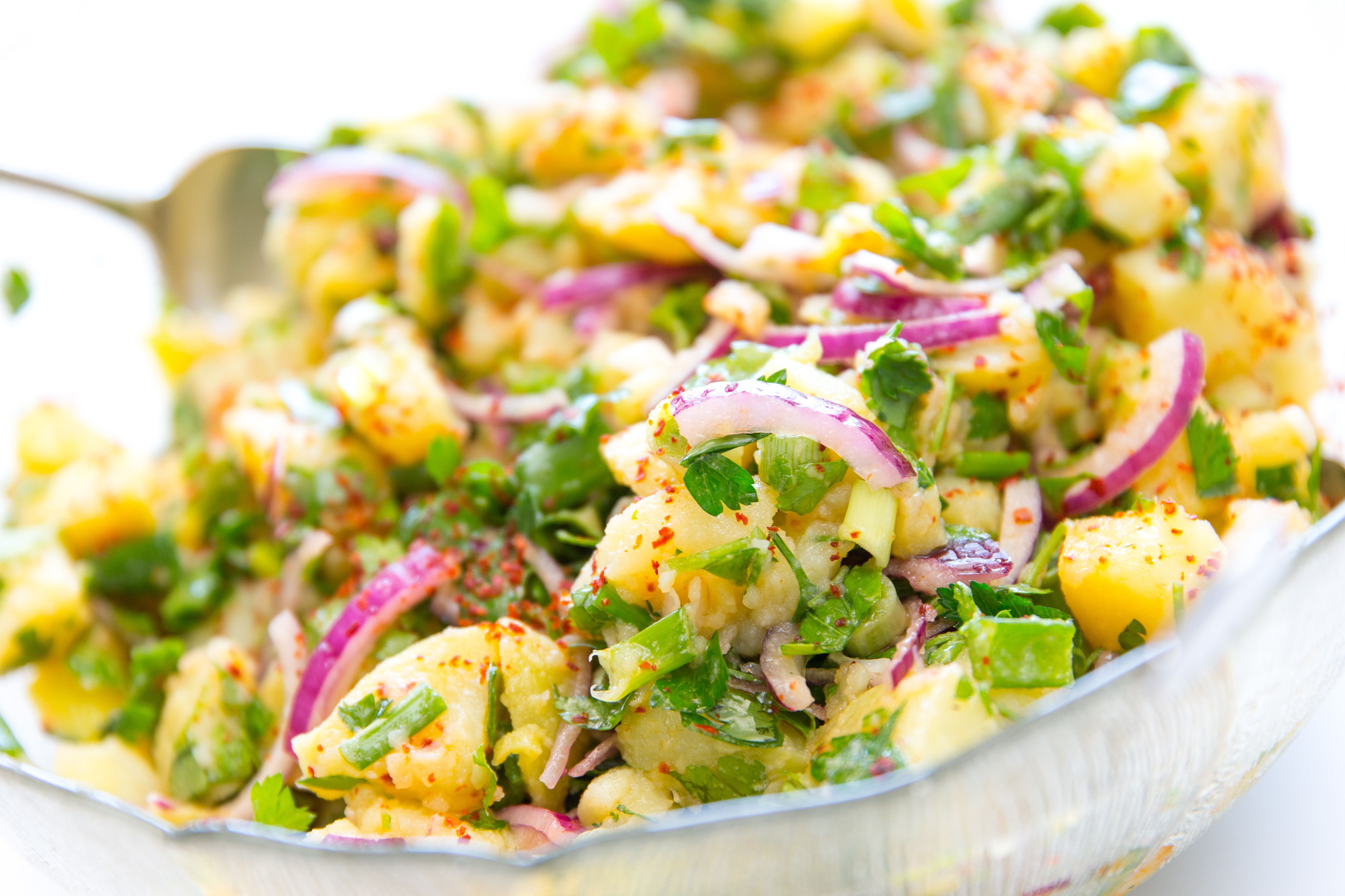 Rezept für Kartoffelsalat: Lecker und würzig – der beste der Welt!