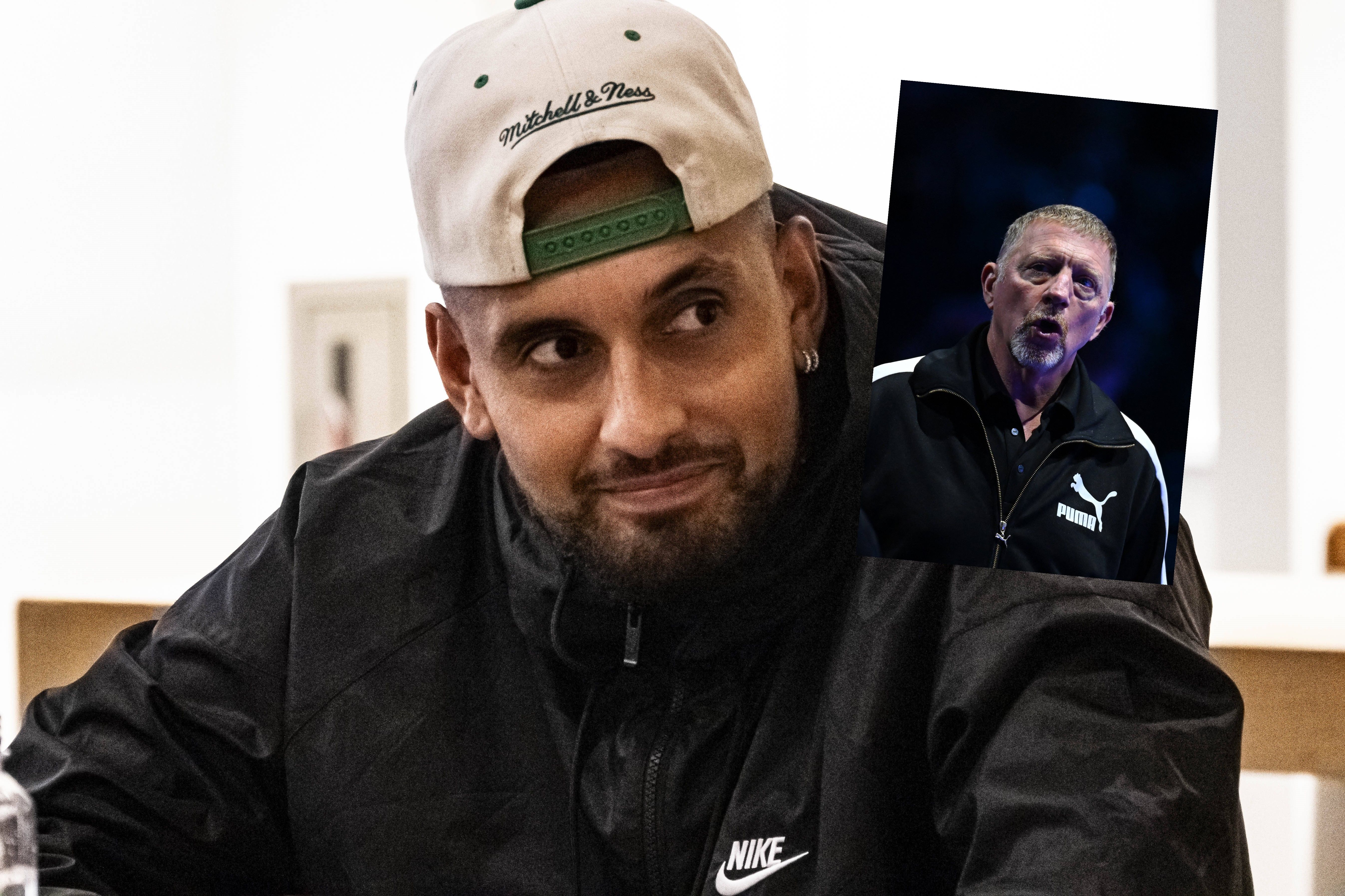 Image - „Langsam“ und „Vermögen versteckt“: Tennis-Rüpel Kyrgios lästert über Boris Becker