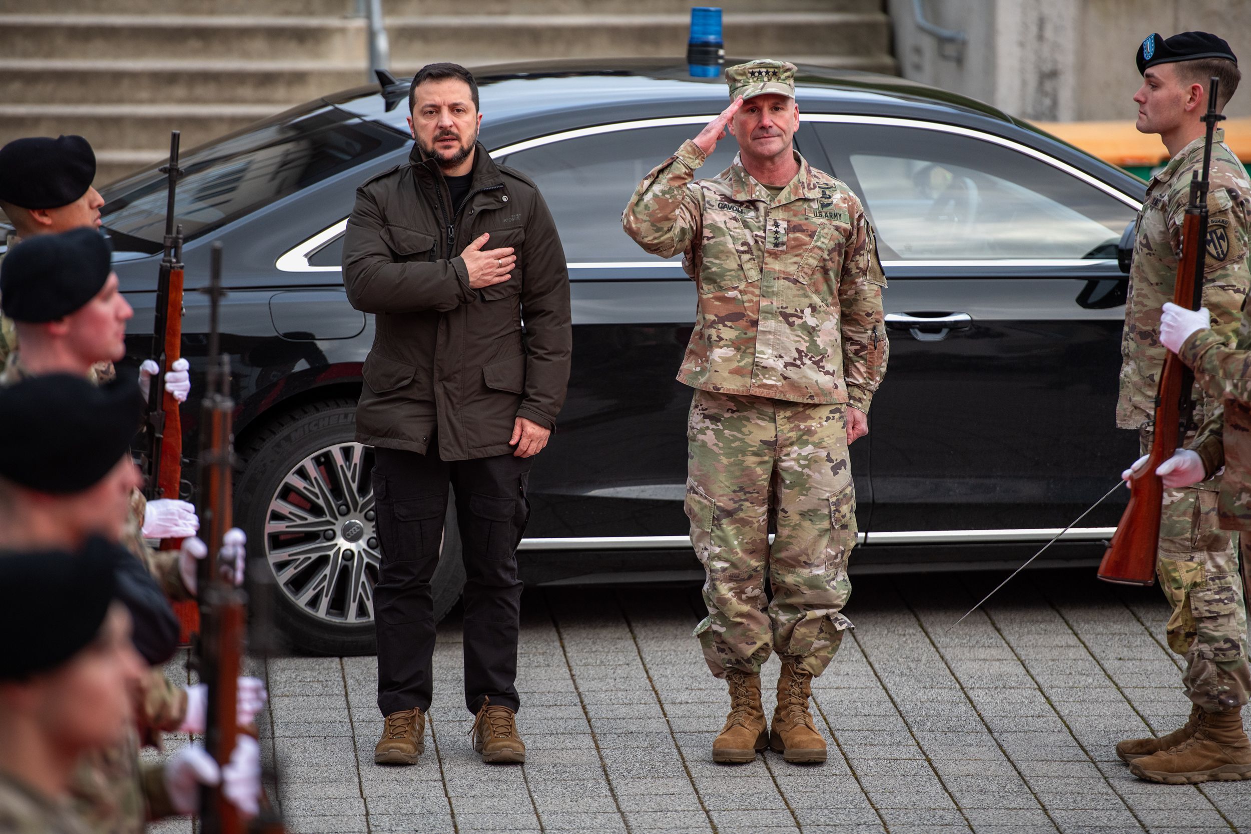 Wolodymyr Selenskyj überraschend Zu Besuch In Deutschland