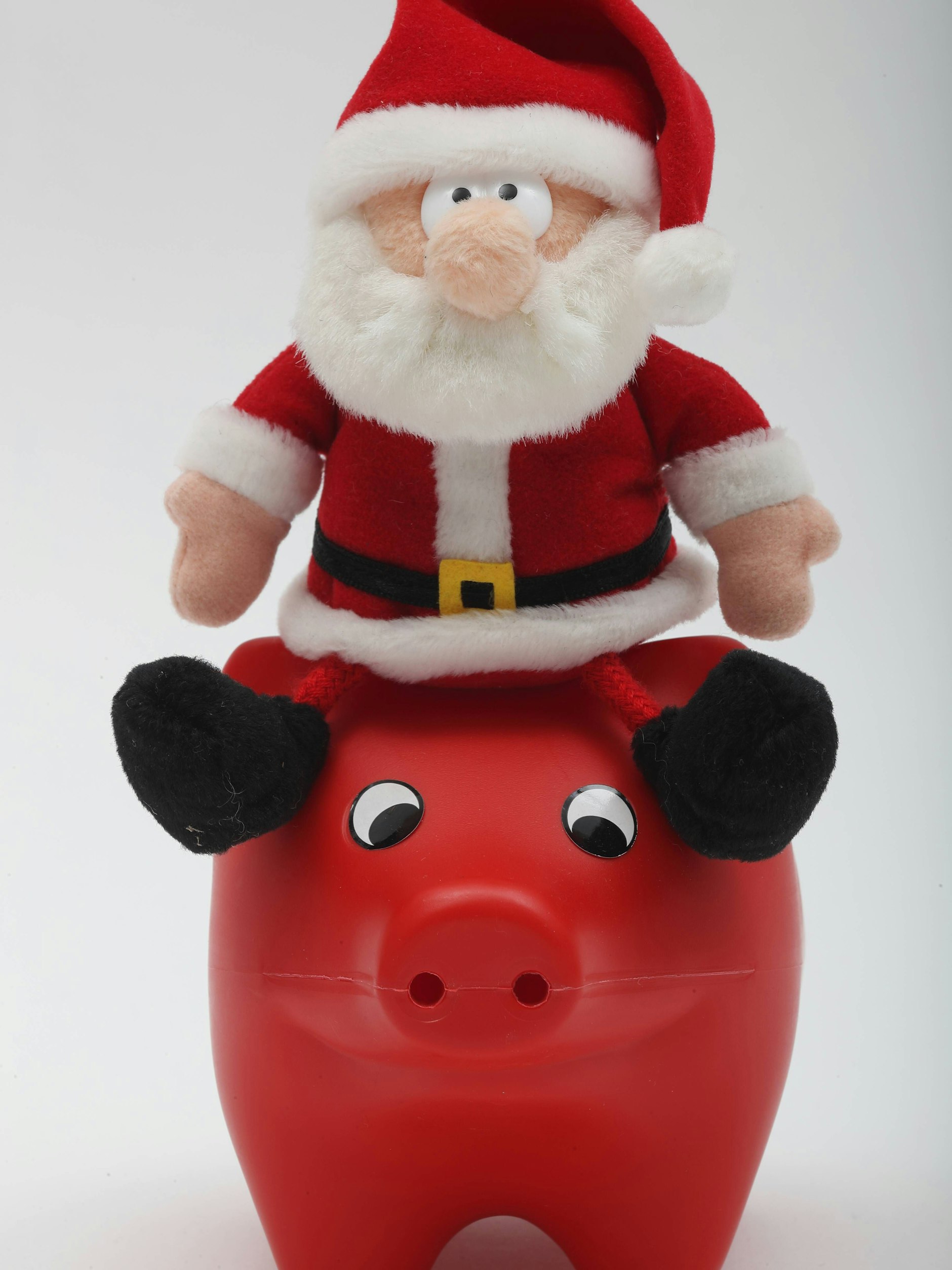 Auch der Weihnachtsmann achtet penibel auf jede Ausgabe.