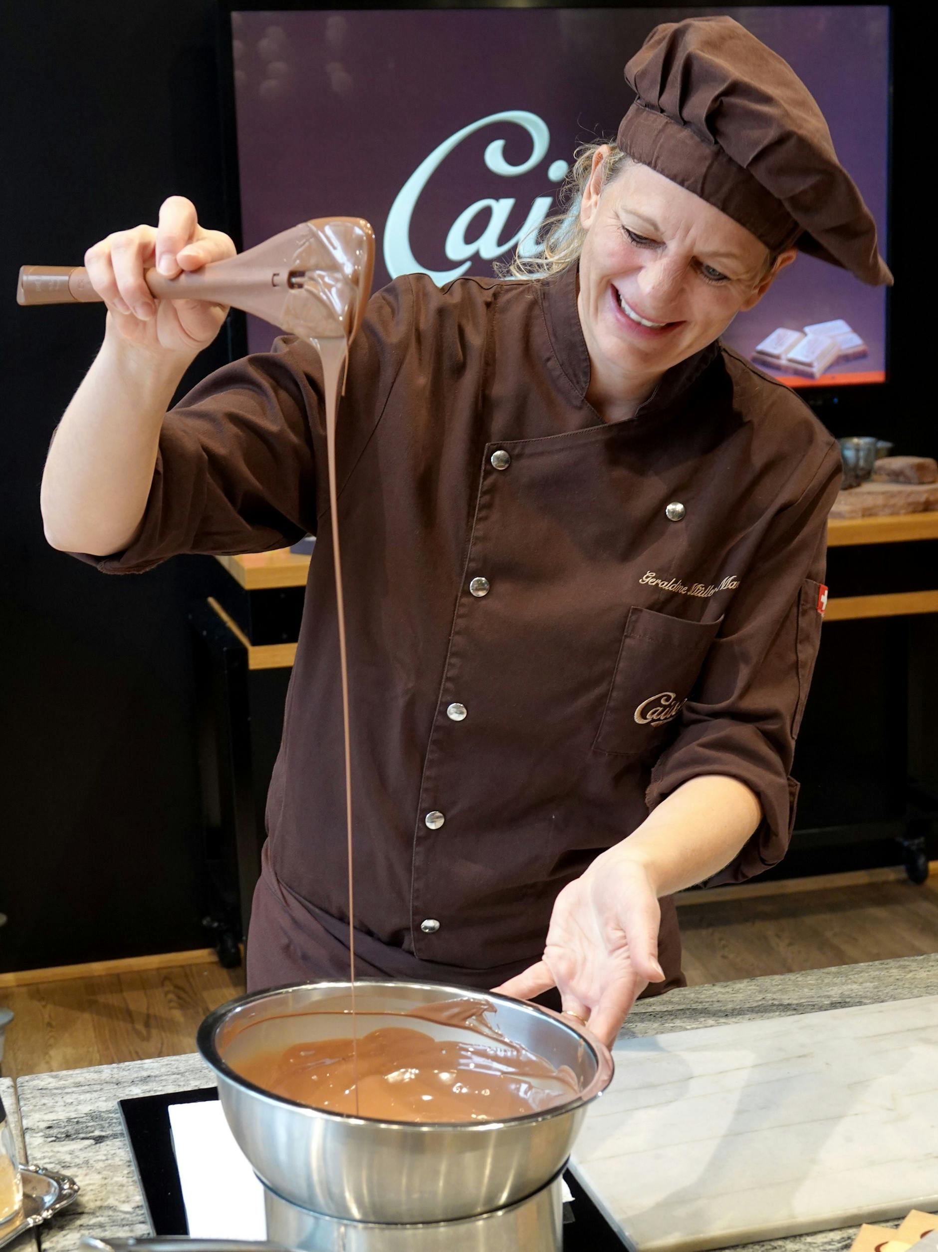 Chocolatière Geraldine Müller Maras kennt die Geheimnisse guter Schokolade.