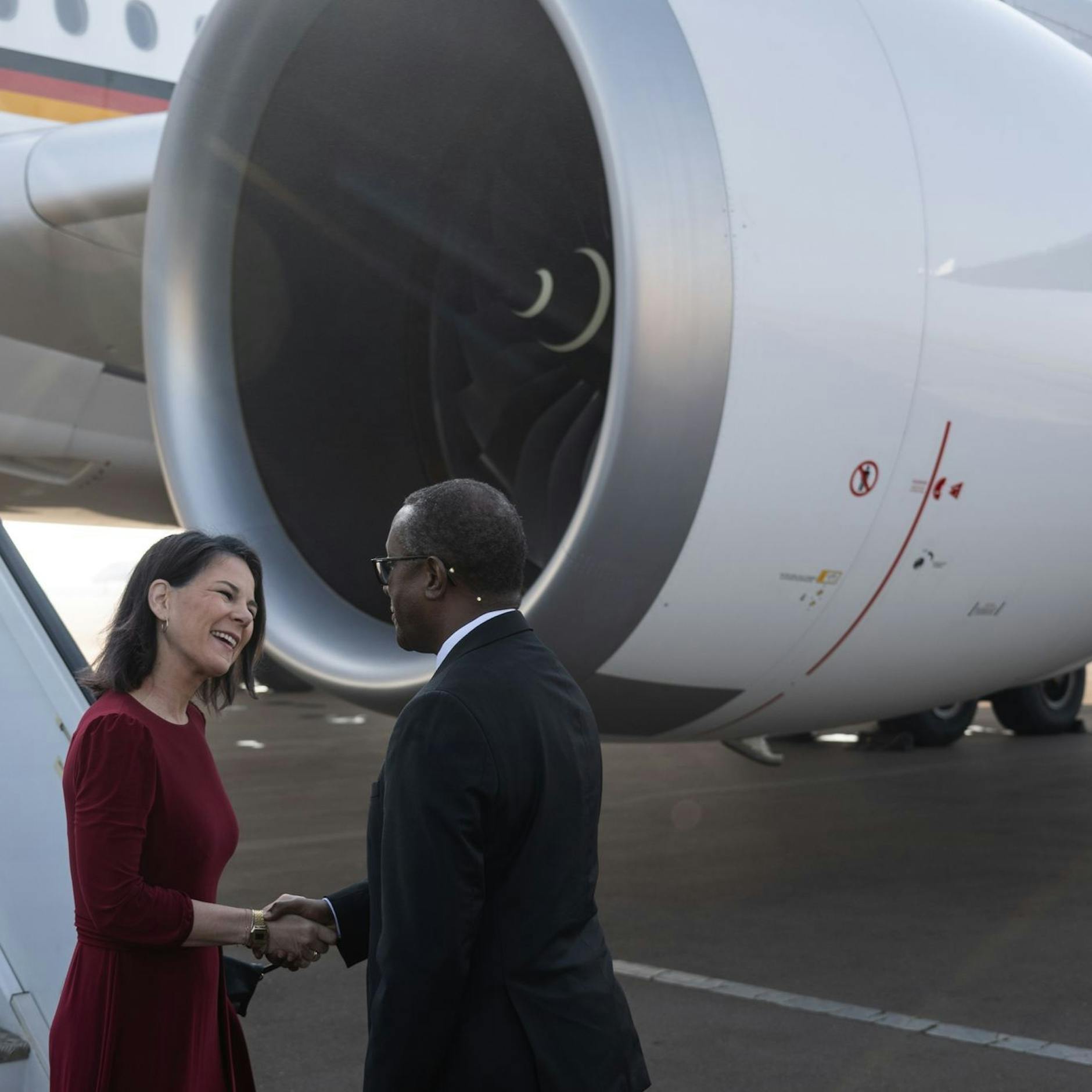 Image - Außenministerin Baerbock in Ruanda