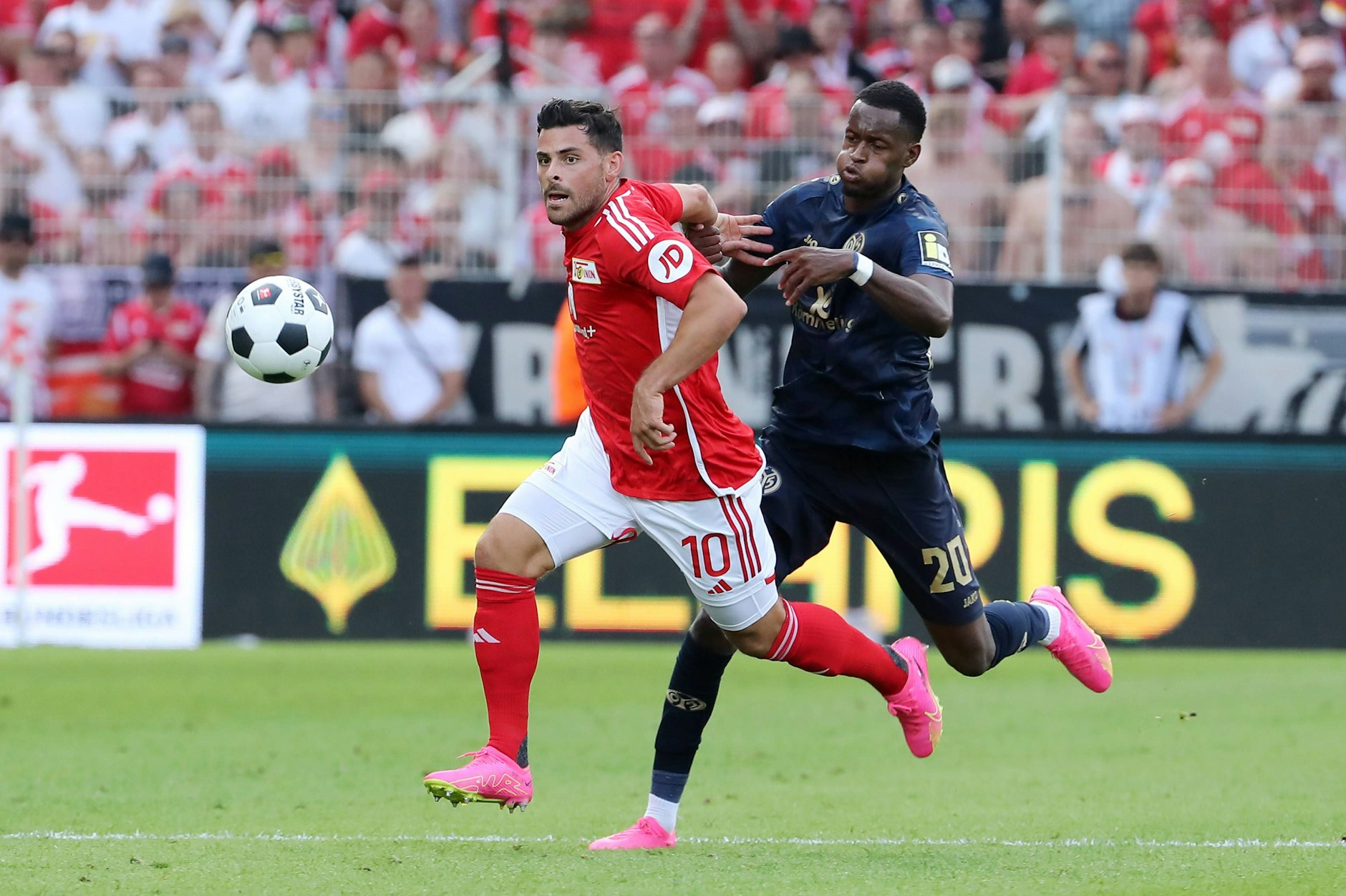 Stürmer Kevin Volland will mit dem 1. FC Union gegen den 1. FC Köln gewinnen und sich von den Rheinländern in der Tabelle absetzen.