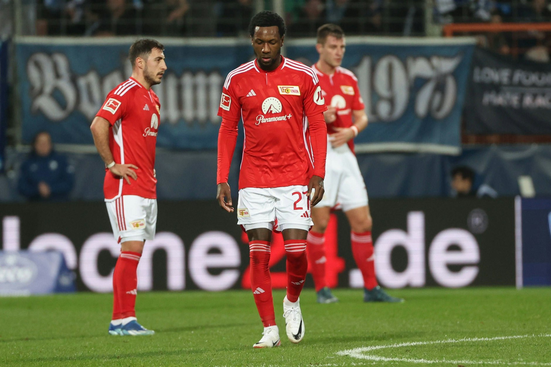 Sheraldo Becker (28) spielte zuletzt beim 0:3 in Bochum. Es könnte das letzte Spiel des Stürmers für den 1. FC Union gewesen sein.&nbsp;