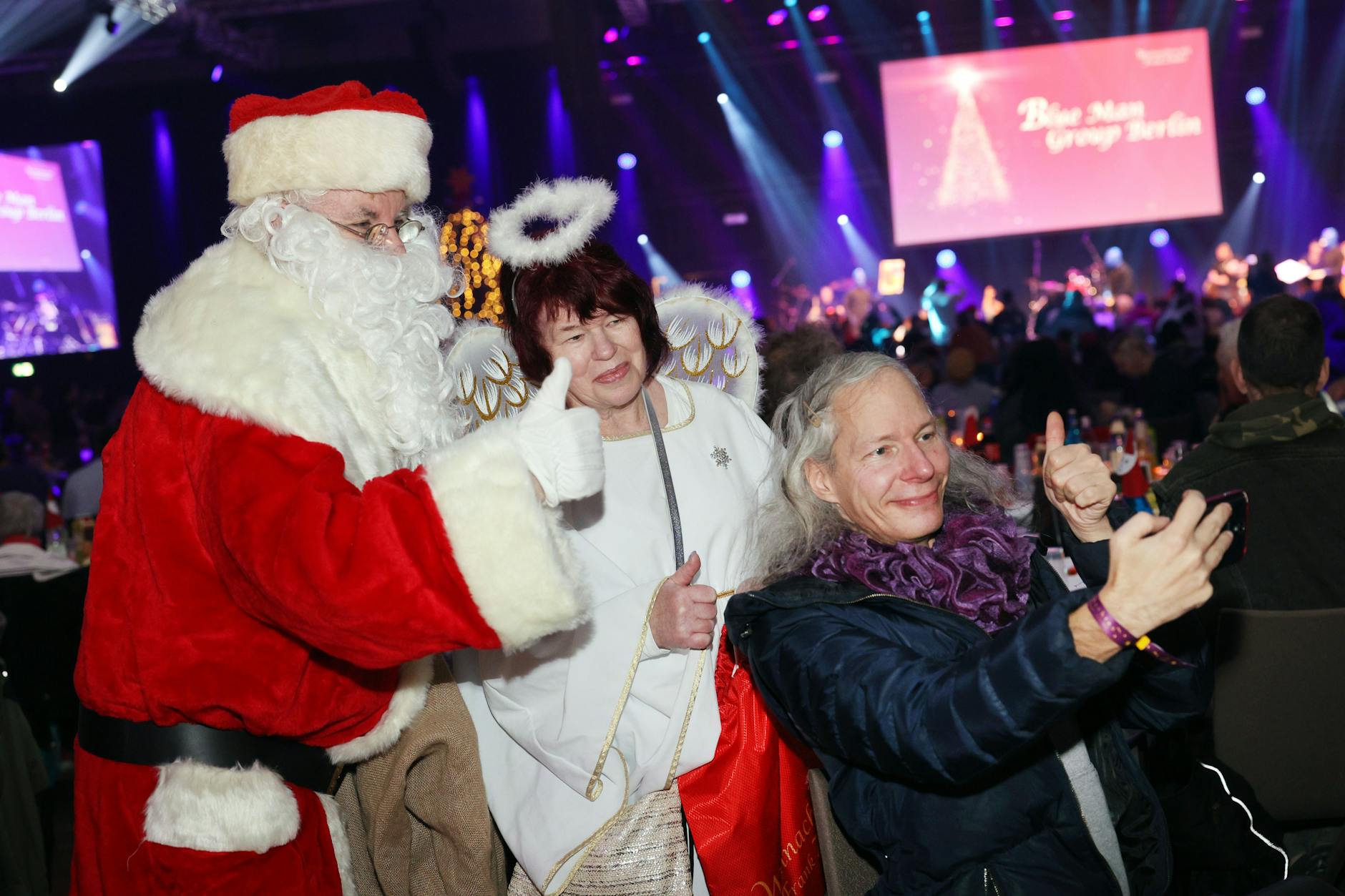 Im Hotel Estrel findet das alljährliche Gänse-Essen für Bedürftige statt.