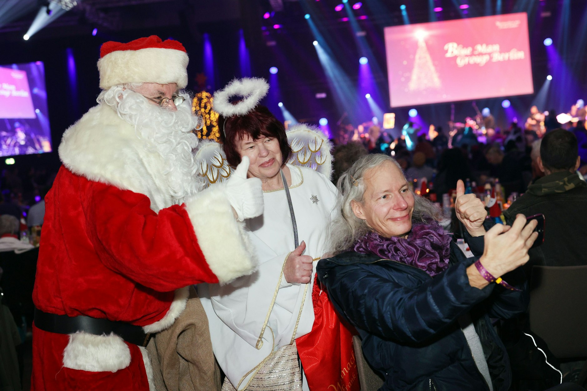 Im Hotel Estrel findet das alljährliche Gänse-Essen für Bedürftige statt.