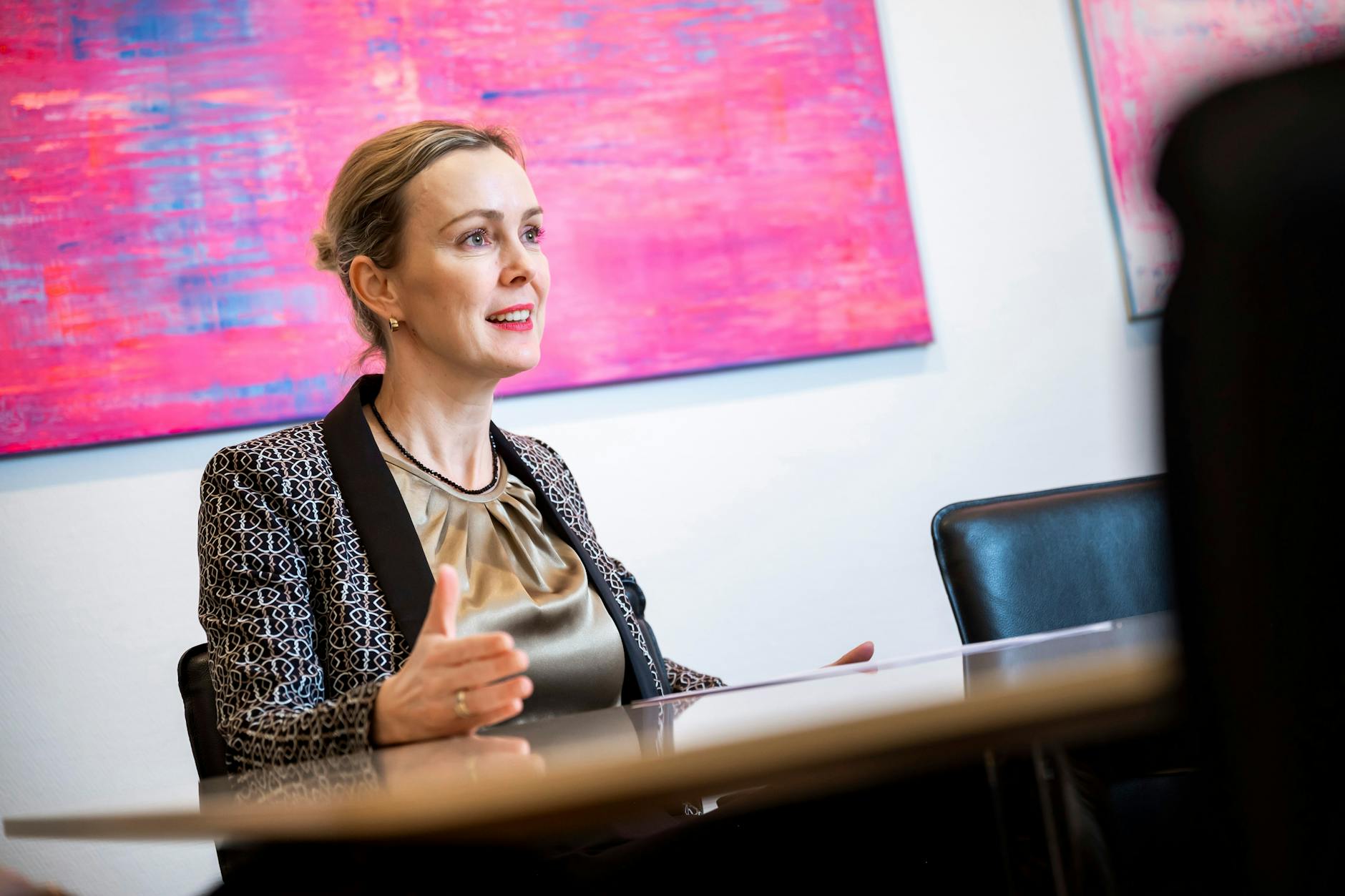 „Ich sauge Wissen auf wie ein Schwamm“: Die Juristin Manja Schreiner (CDU) ist seit Ende April 2023 Senatorin für Mobilität, Verkehr, Klimaschutz und Umwelt.