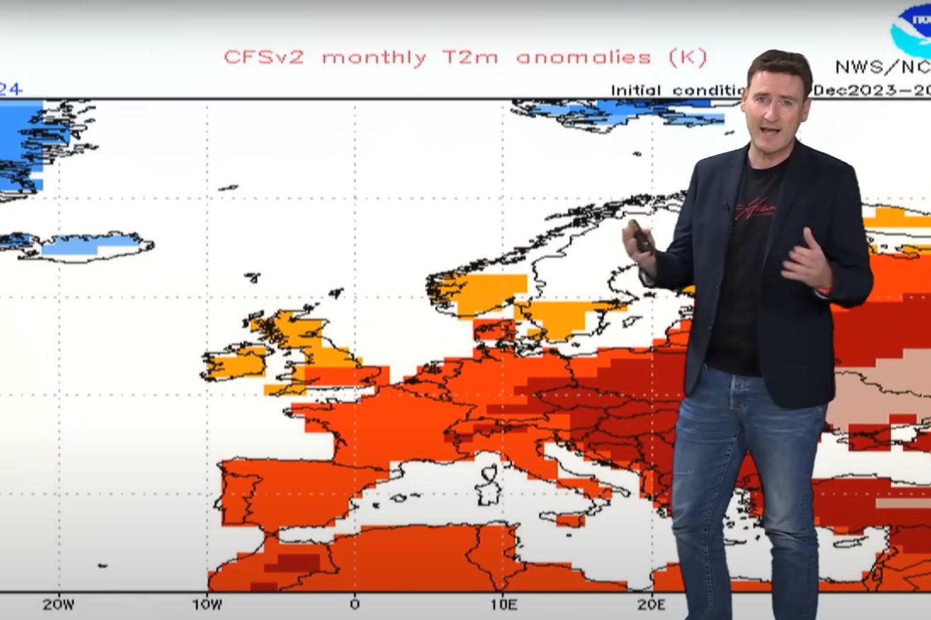 Wetter.net-Experte Dominik Jung warnt vor heftigen Tauwetter und Hochwasser an Weihnachten.