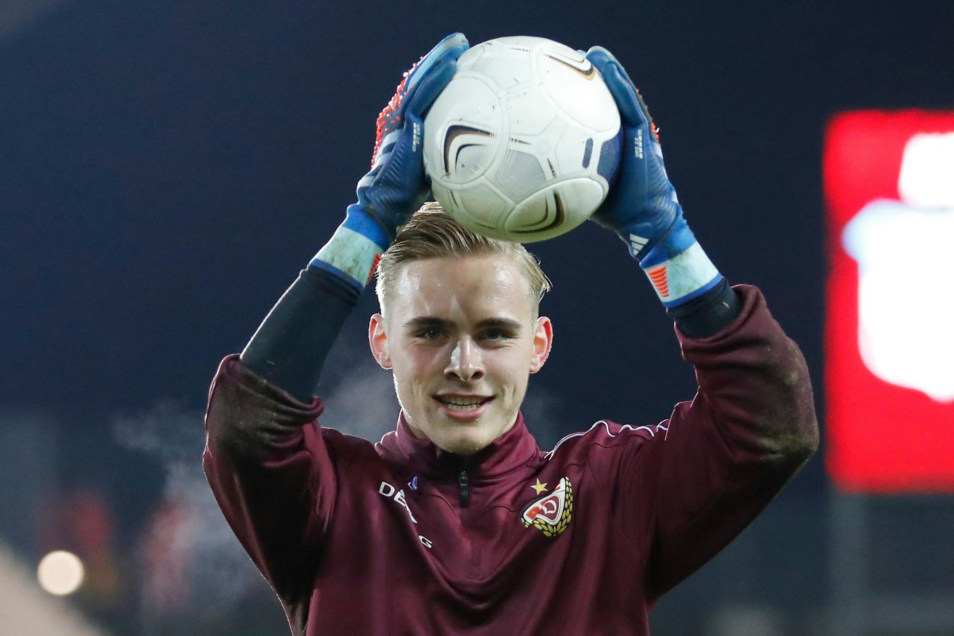 Alles im Griff: Torwart-Talent Paul Hainke bleibt dem BFC Dynamo erhalten.