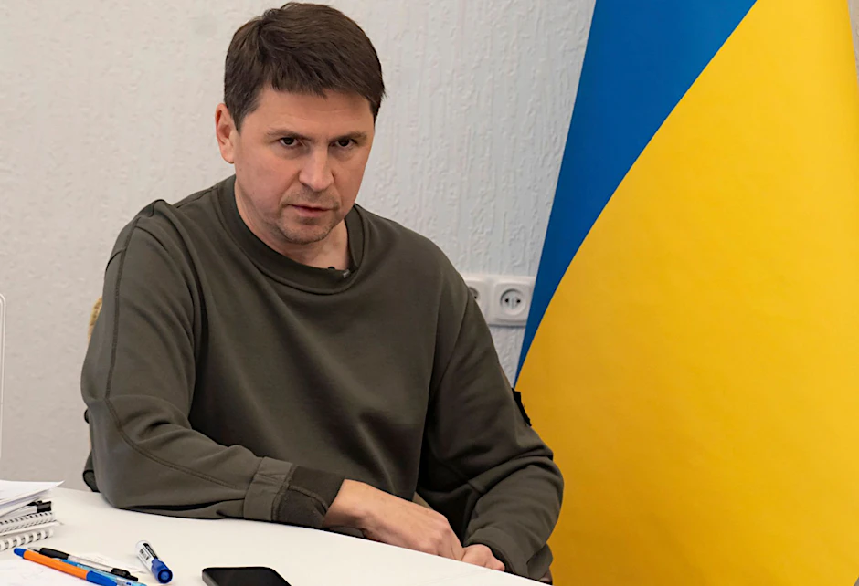 Der Berater des ukrainischen Präsidenten Wolodymyr Selenskyj: Mychajlo Podoljak.&nbsp;