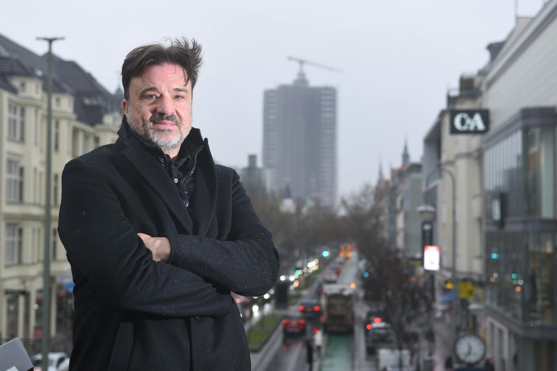 André Gaufer kämpfte um seine Wohnung im Steglitzer Kreisel.