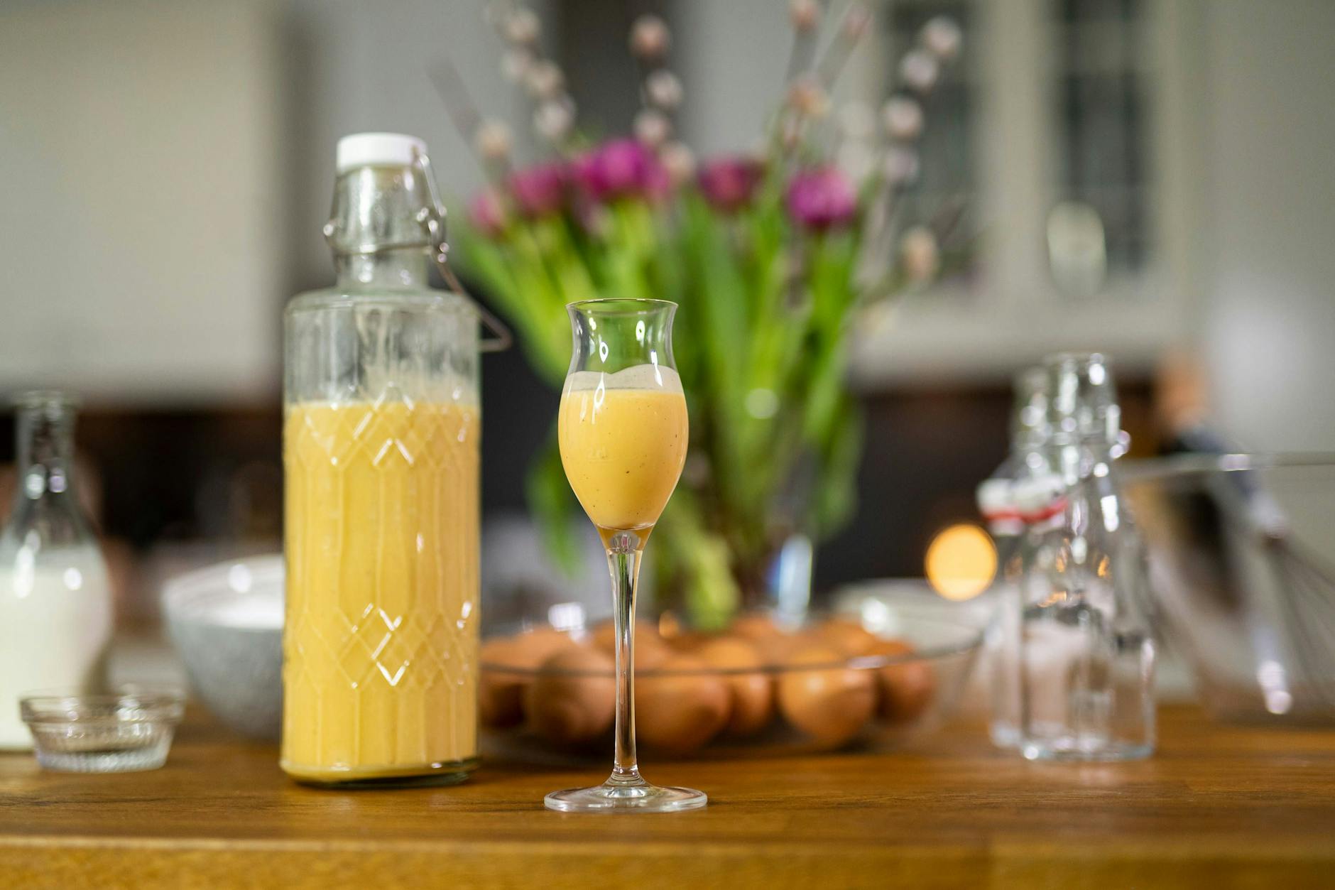 Dieses Rezept für Eierlikör müssen Sie probieren.