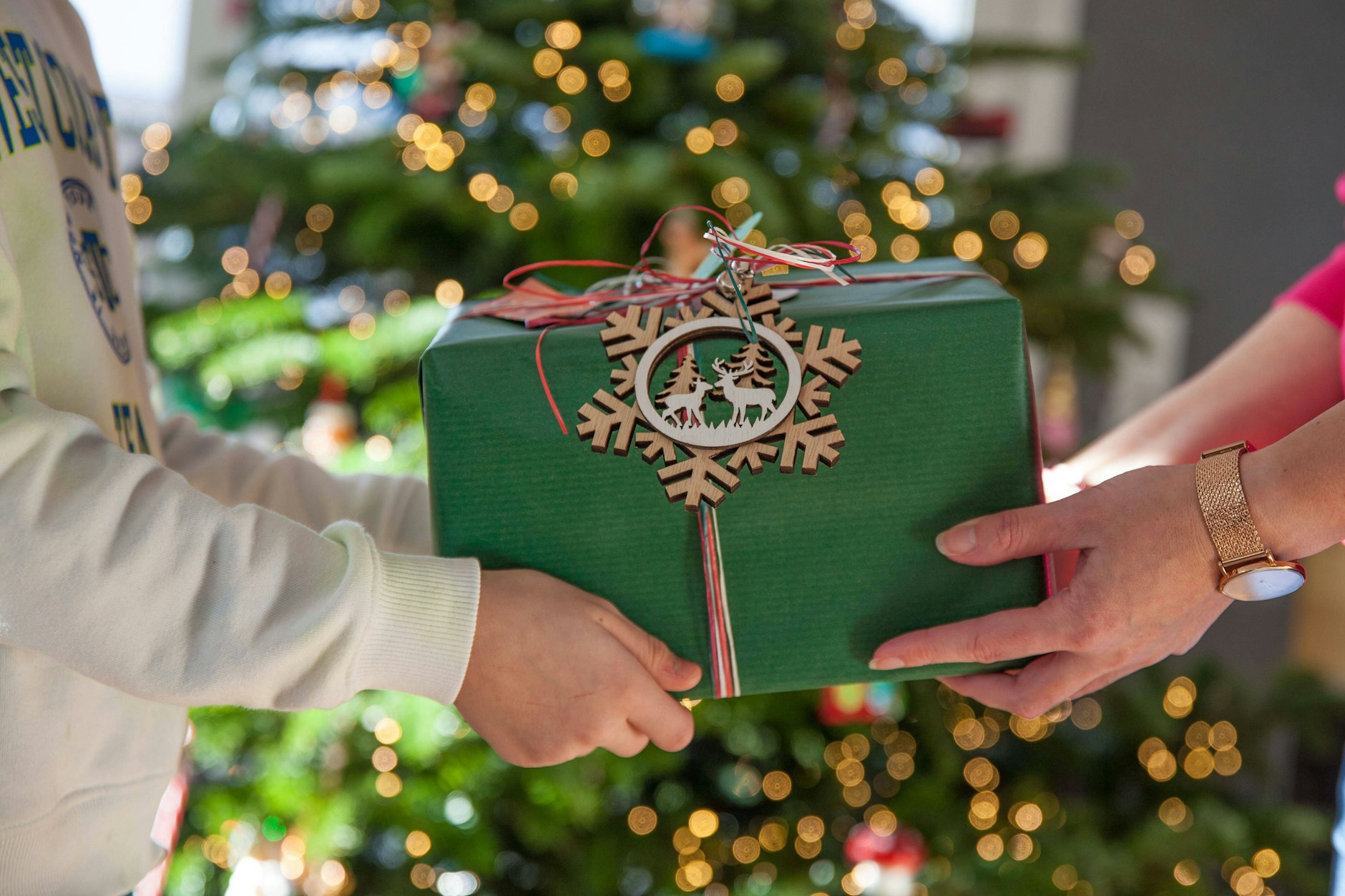 Nicht jedes Geschenk zu Weihnachten kommt gut an. Da hilft nur noch der Umrausch.