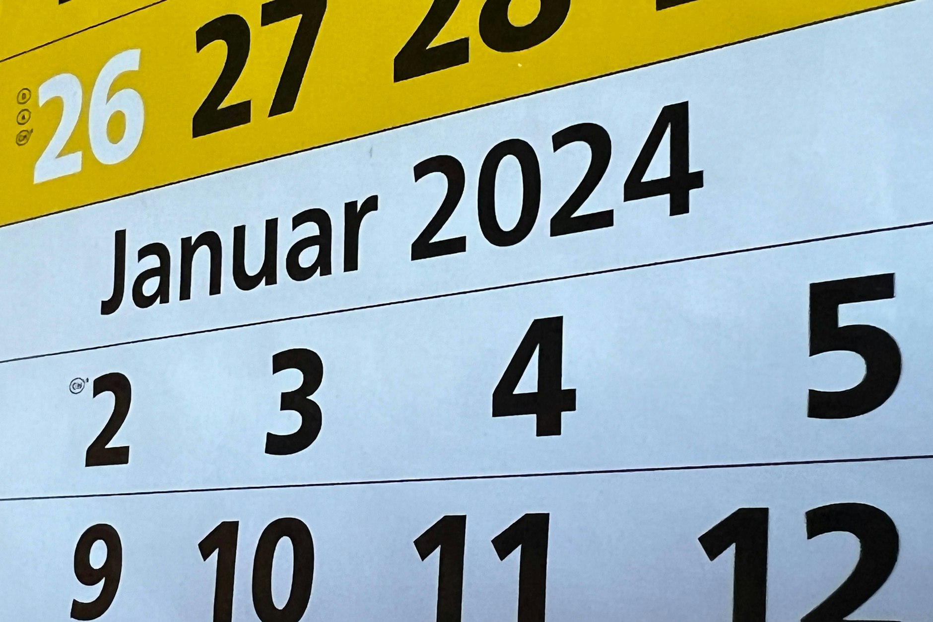 Gute Aussichten für 2024: Dank des Kalenders und Feiertage müssen Deutsche im kommenden Jahr etwas weniger arbeiten.