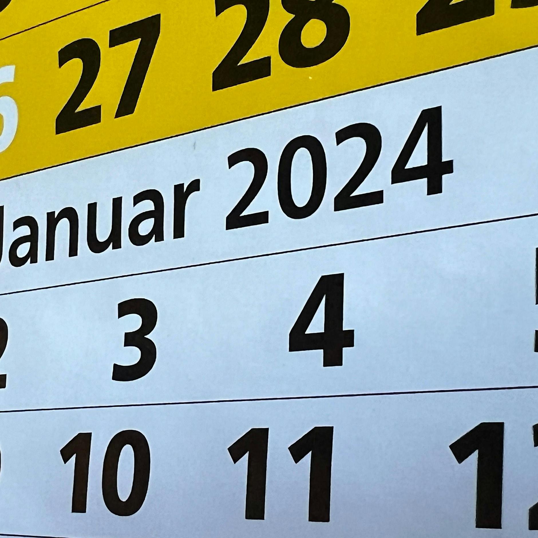 2024 – im kommenden Jahr müssen wir weniger arbeiten