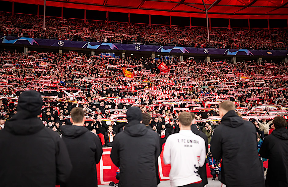Sportlich nicht erfolgreich, für Fans und Spieler des 1. FC Union Berlin aber dennoch ein einmaliges Erlebnis: die Teilnahme an der Champions League.